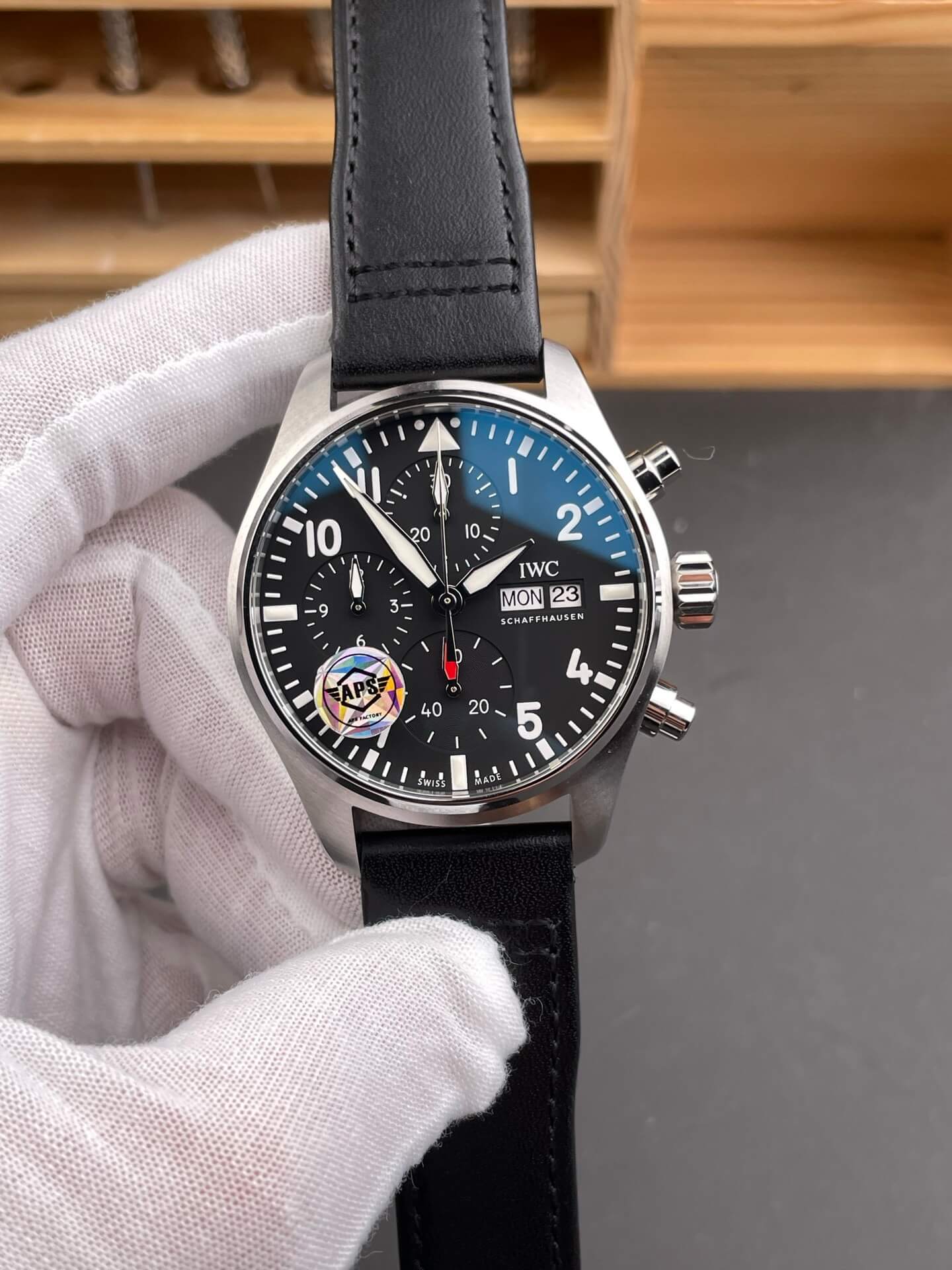 IWC Replica Pilot Chronograph Super Clone Watch IW388111