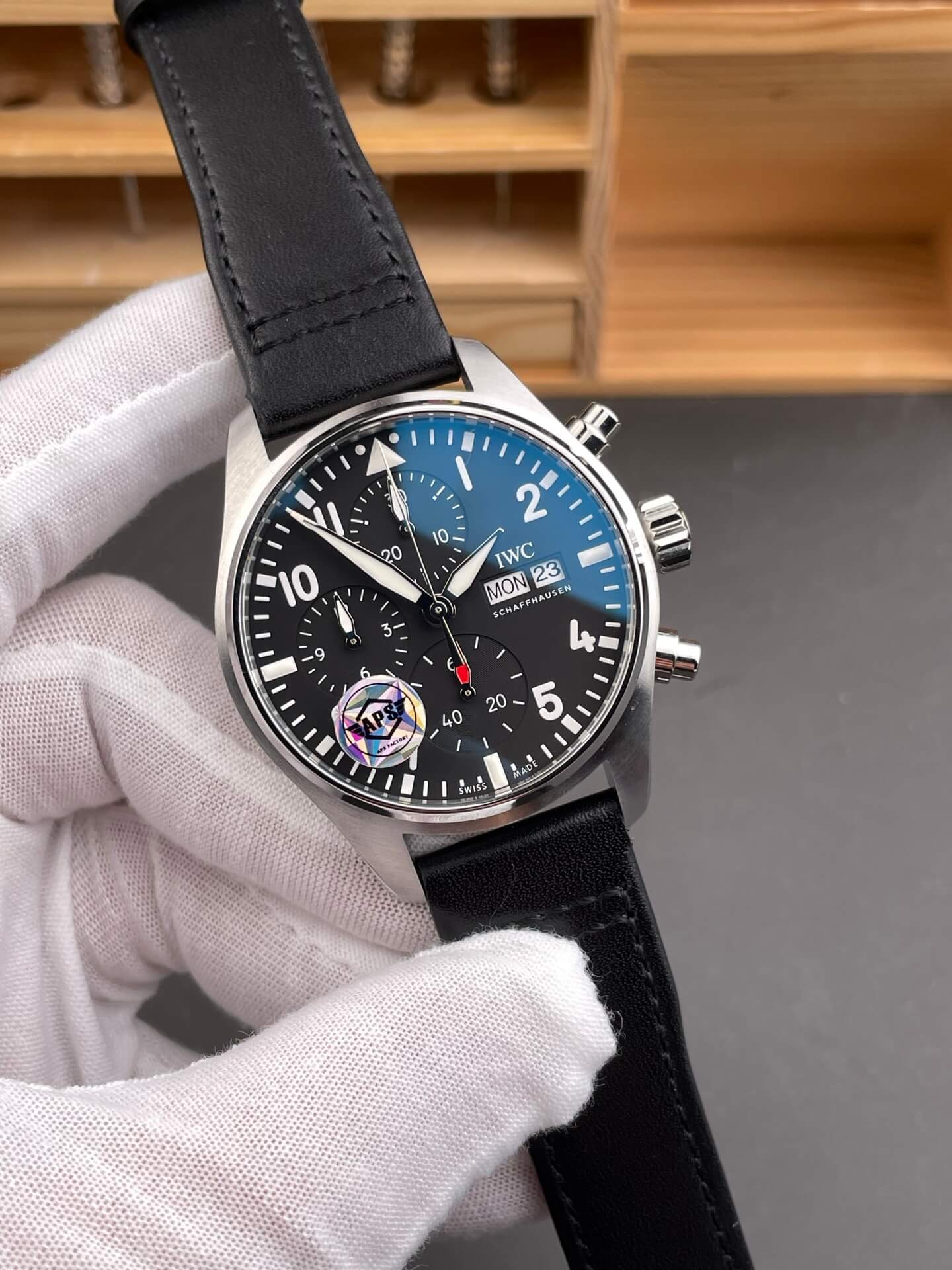 IWC Replica Pilot Chronograph Super Clone Watch IW388111