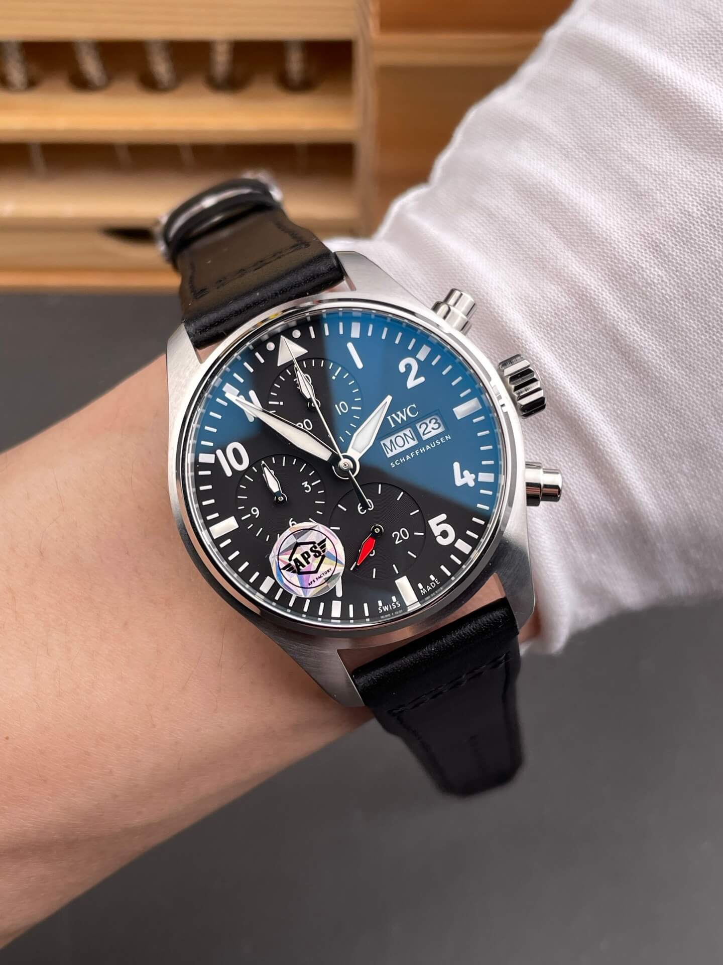 IWC Replica Pilot Chronograph Super Clone Watch IW388111