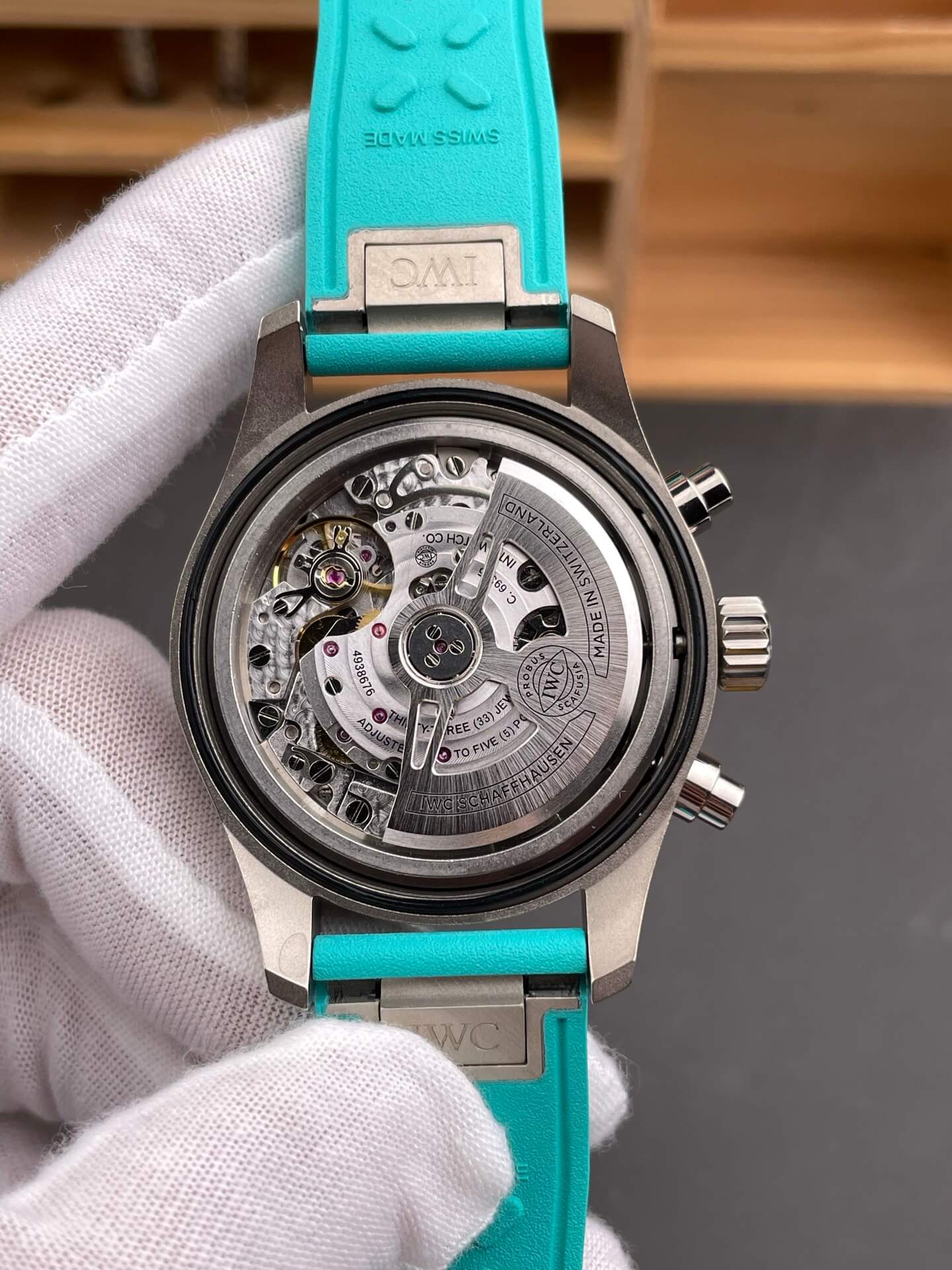 IWC Replica Pilot Chronograph Mercedes-AMG PETRONAS Formula One Team Edition Super Clone Watch IW388108