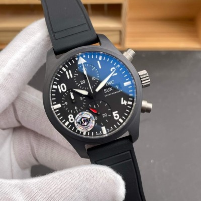 IWC Replica Pilot Chronograph Top Gun Super Clone Watch IW389401