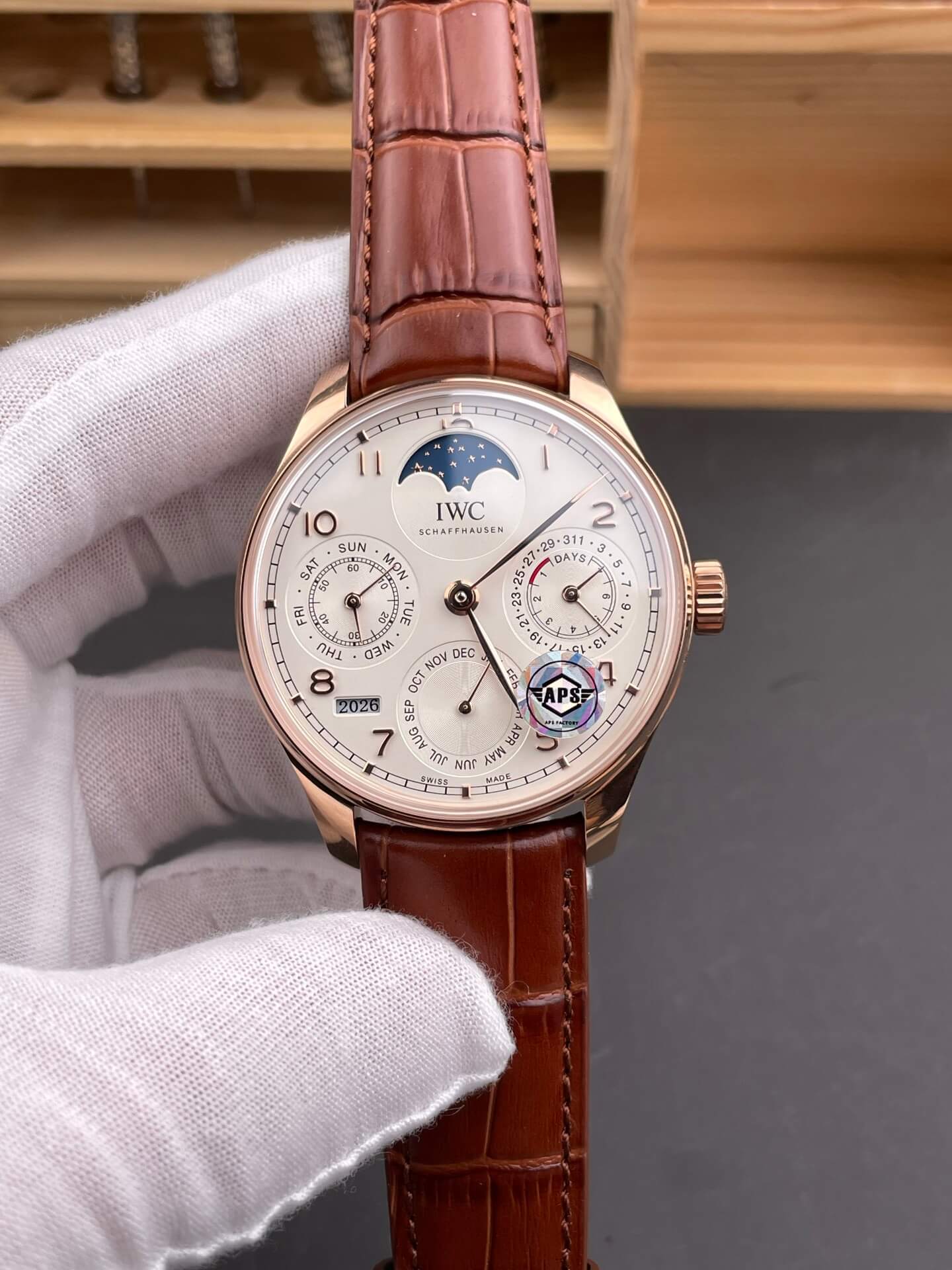 IWC Replica Portugieser Perpetual Calendar Super Clone Watch IW503302