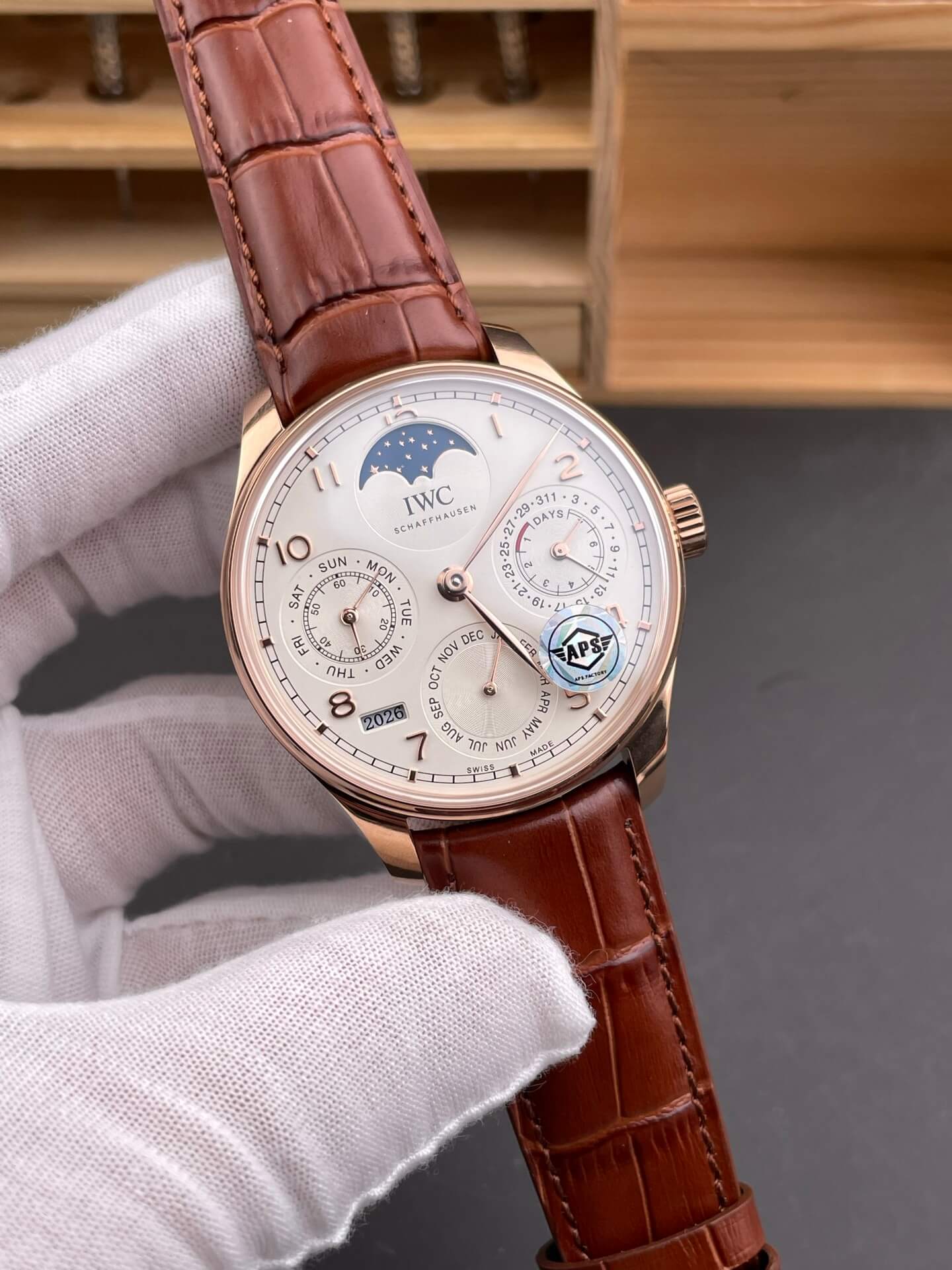 IWC Replica Portugieser Perpetual Calendar Super Clone Watch IW503302