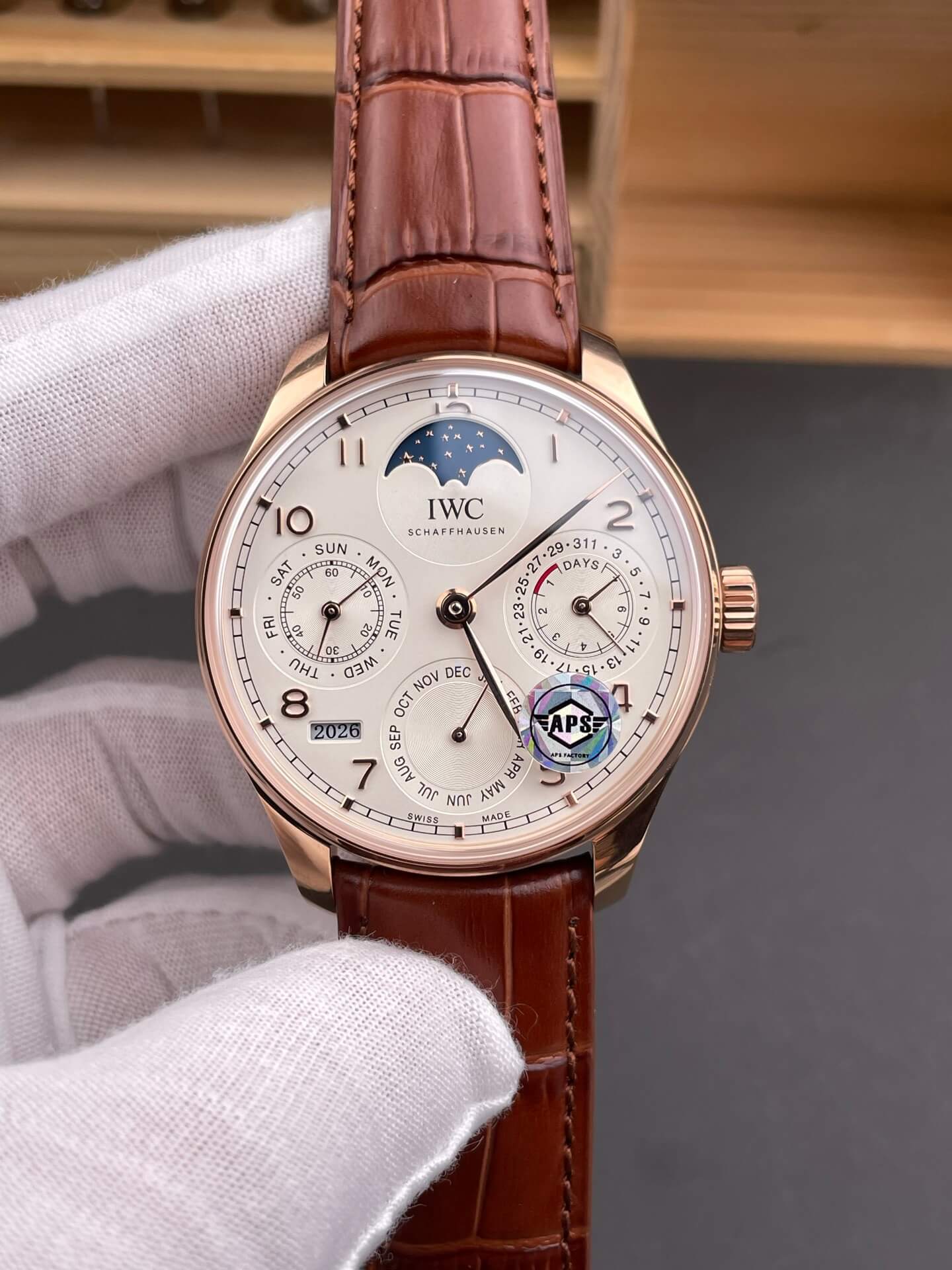 IWC Replica Portugieser Perpetual Calendar Super Clone Watch IW503302
