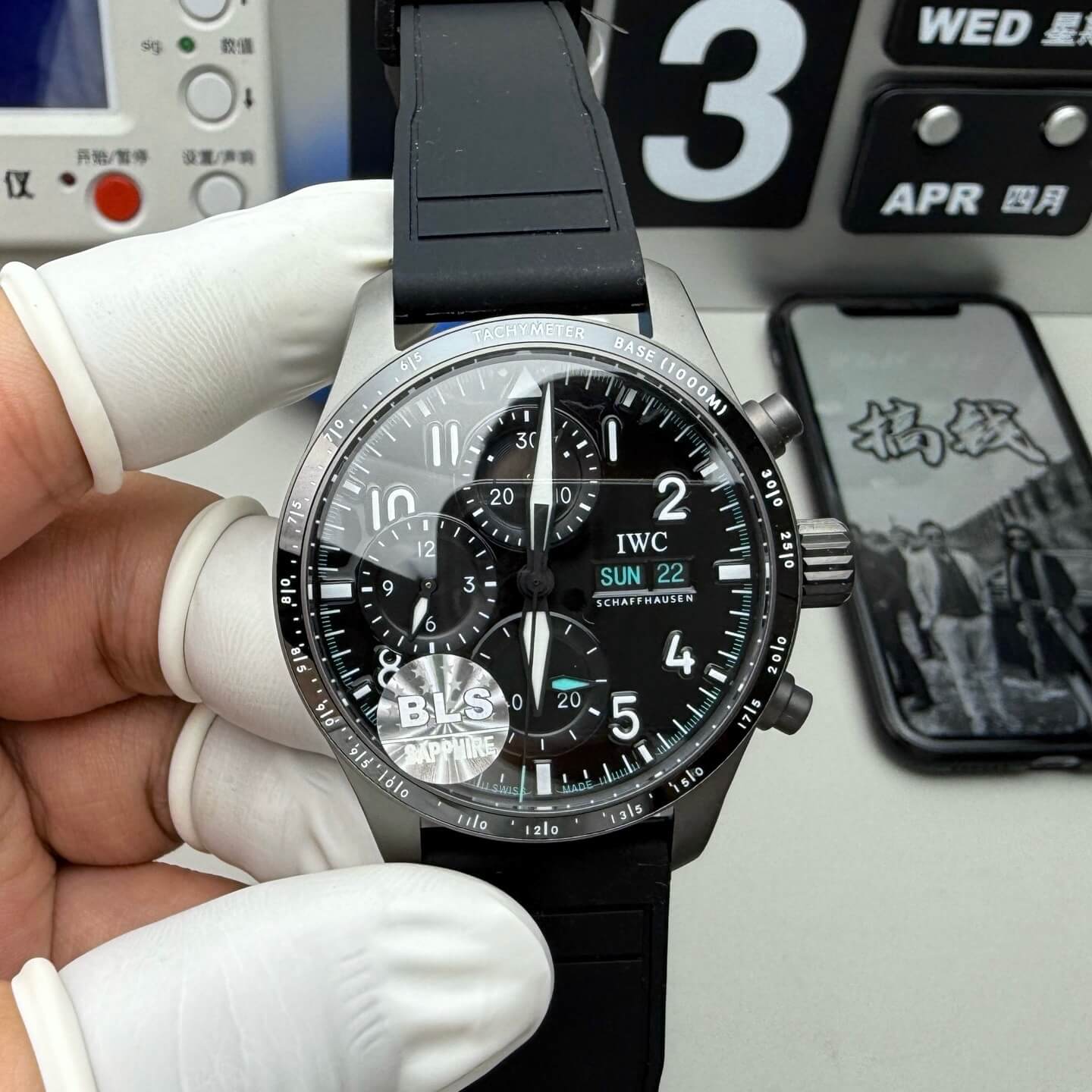 IWC Replica Pilot Chronograph Super Clone Watch IW388306