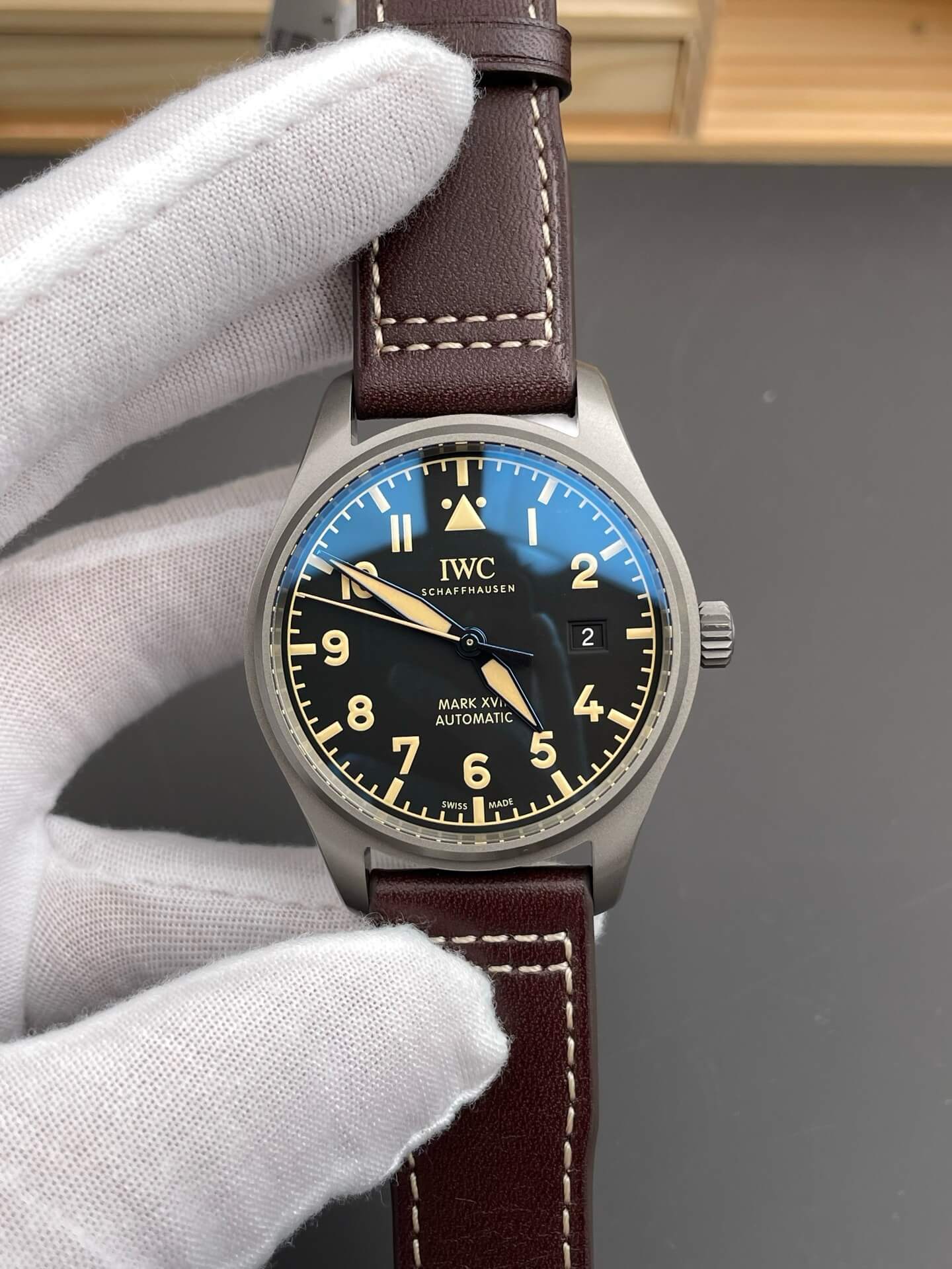 IWC Replica Pilot Mark XVIII Heritage Super Clone Watch IW327006 IWC Replica Pilot Mark XVIII Heritage Super Clone Watch IW327006