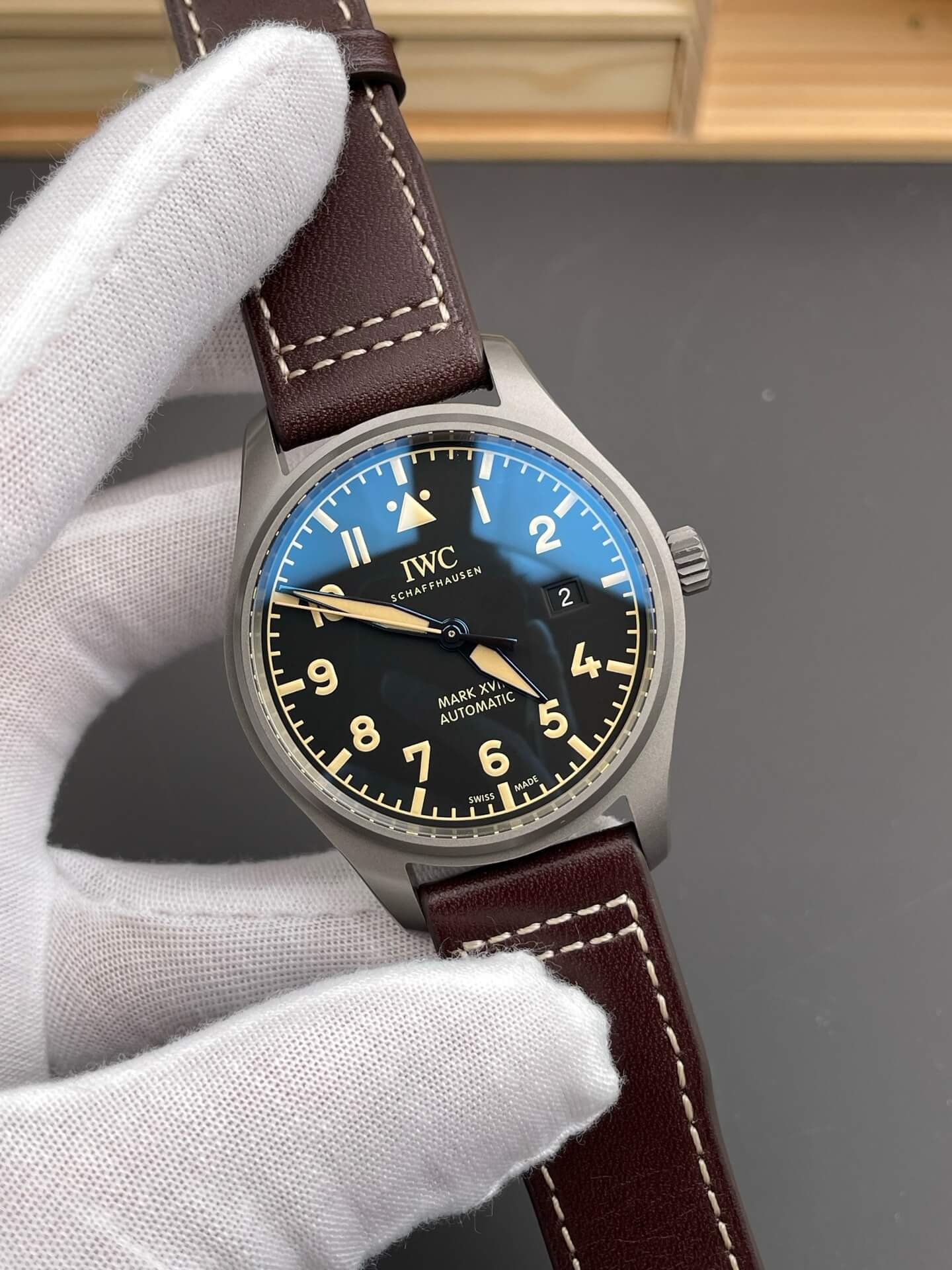 IWC Replica Pilot Mark XVIII Heritage Super Clone Watch IW327006 IWC Replica Pilot Mark XVIII Heritage Super Clone Watch IW327006