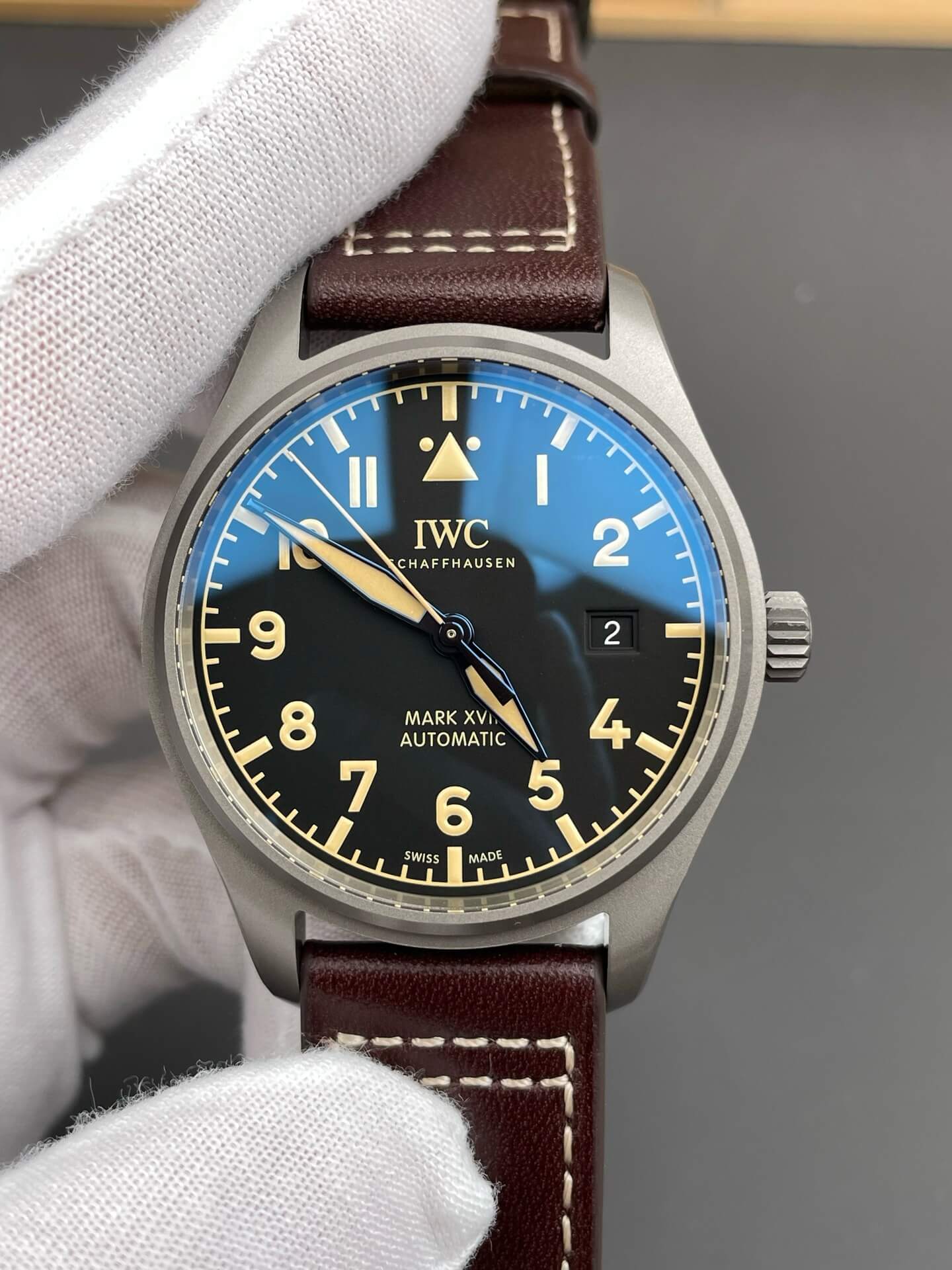 IWC Replica Pilot Mark XVIII Heritage Super Clone Watch IW327006 IWC Replica Pilot Mark XVIII Heritage Super Clone Watch IW327006