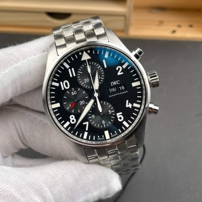 IWC Replica Pilot Chronograph Super Clone Watch IW377710