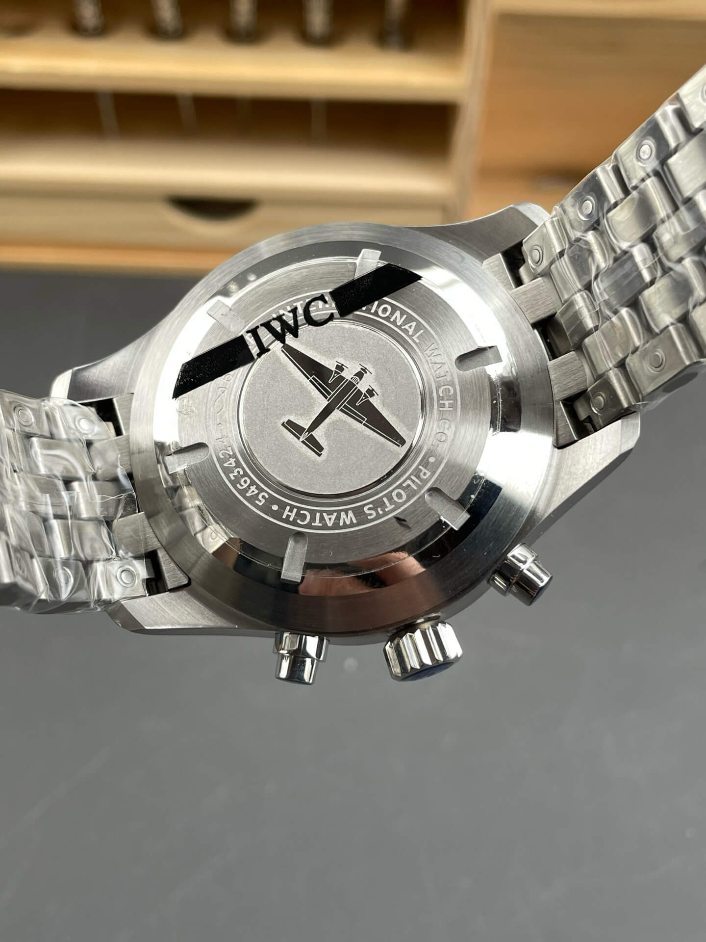 IWC Replica Pilot Chronograph Super Clone Watch IW377710