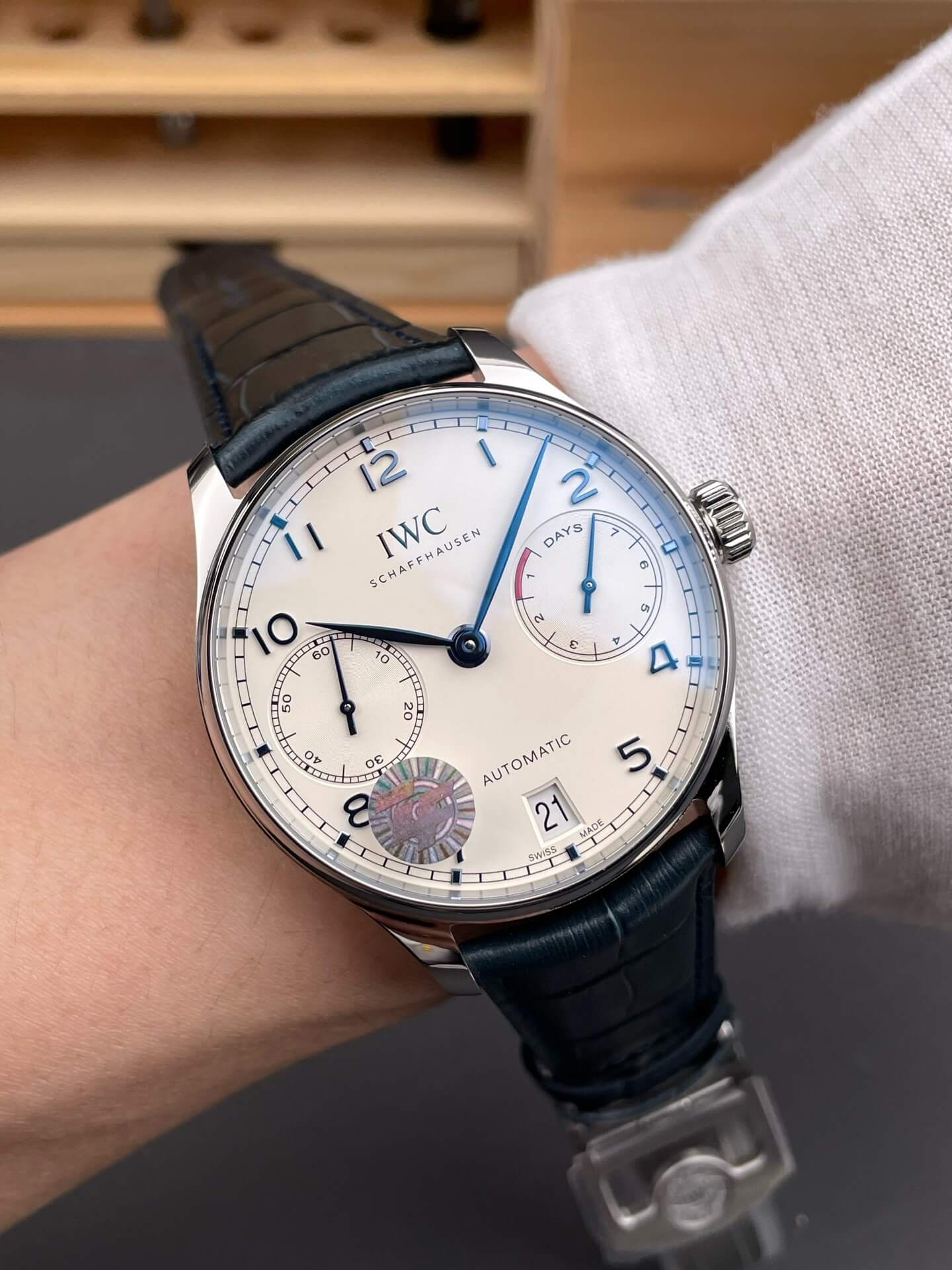 IWC Replica Portugieser Automatic Super Clone Watch IW500107 IWC Replica Portugieser Automatic Super Clone Watch IW500107