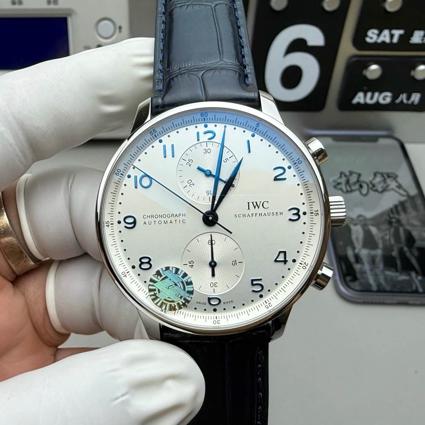 IWC Replica Portugieser Chronograph Super Clone Watch IW371446