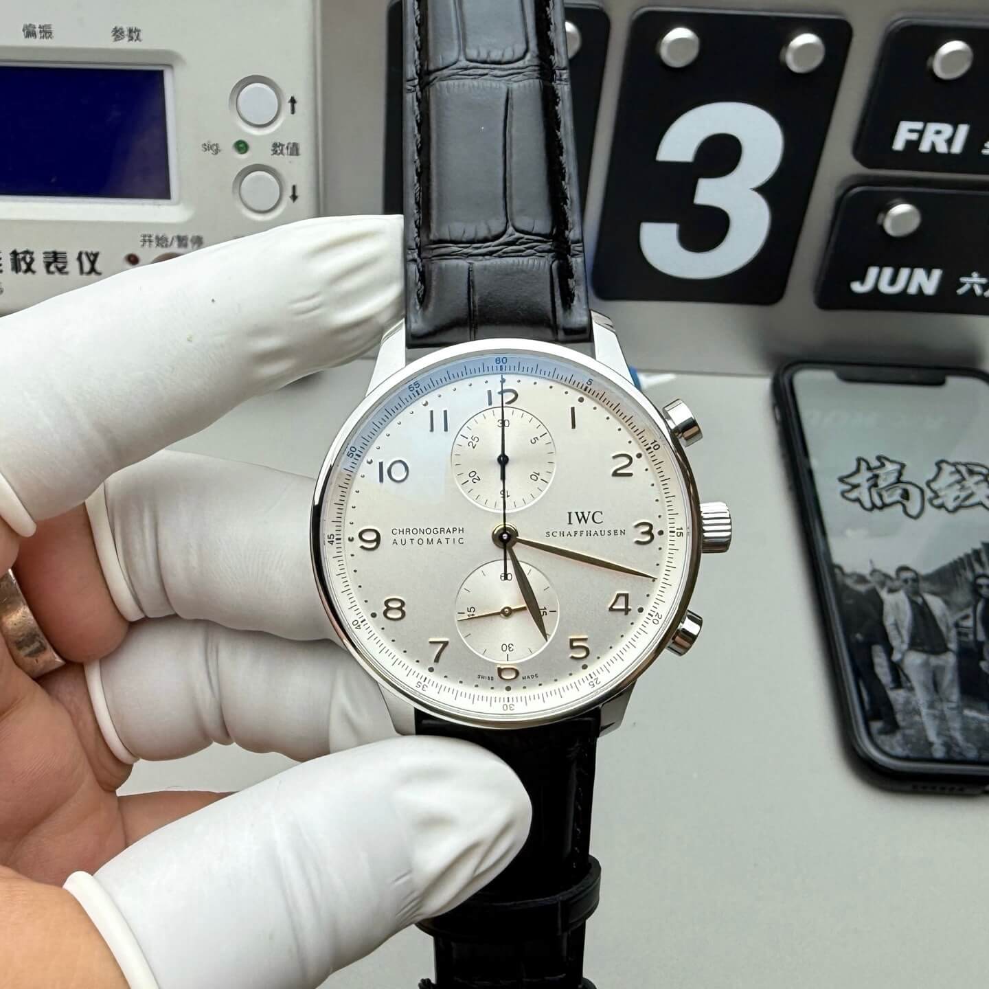 IWC Replica Portugieser Chronograph Super Clone Watch IW371604