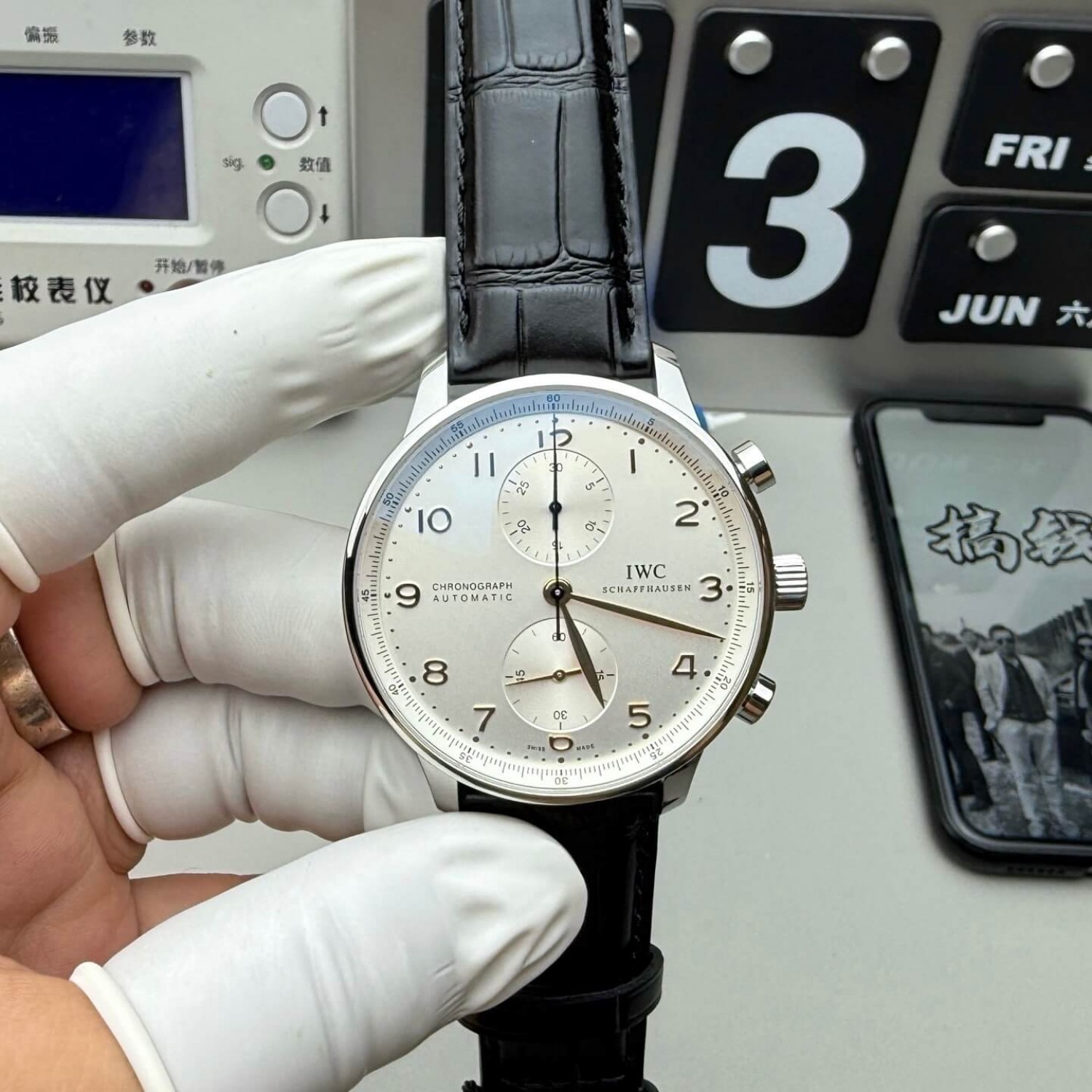 IWC Replica Portugieser Chronograph Super Clone Watch IW371604
