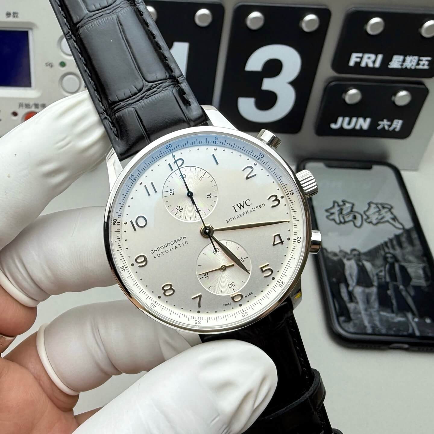 IWC Replica Portugieser Chronograph Super Clone Watch IW371604