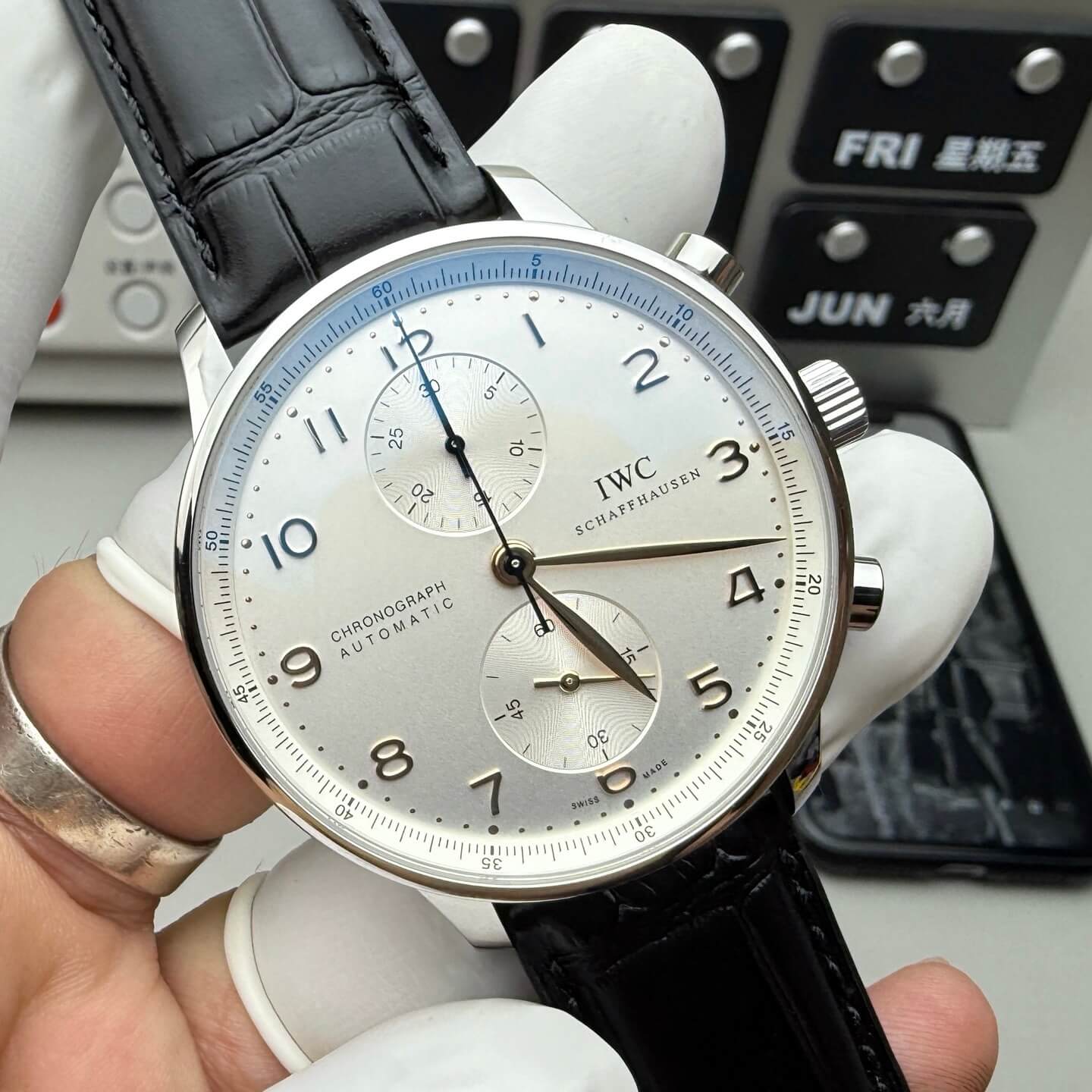 IWC Replica Portugieser Chronograph Super Clone Watch IW371604 IWC Replica Portugieser Chronograph Super Clone Watch IW371604