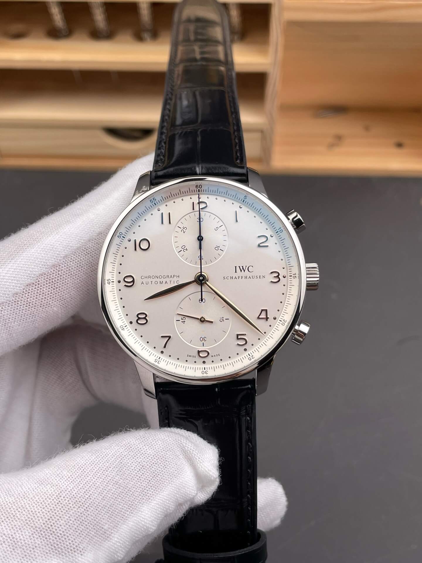 IWC Replica Portugieser Chronograph Super Clone Watch IW371445 IWC Replica Portugieser Chronograph Super Clone Watch IW371445