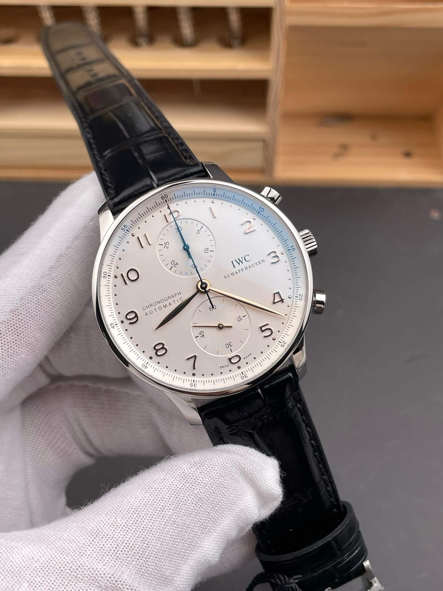 IWC Replica Portugieser Chronograph Super Clone Watch IW371445 IWC Replica Portugieser Chronograph Super Clone Watch IW371445