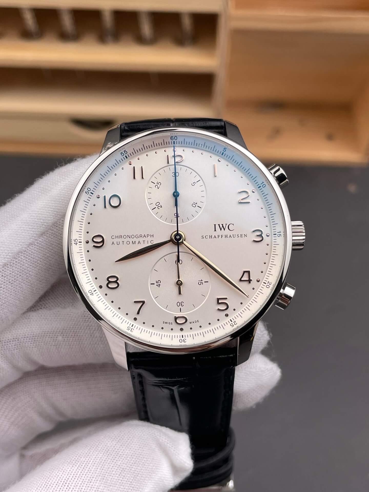 IWC Replica Portugieser Chronograph Super Clone Watch IW371445 IWC Replica Portugieser Chronograph Super Clone Watch IW371445