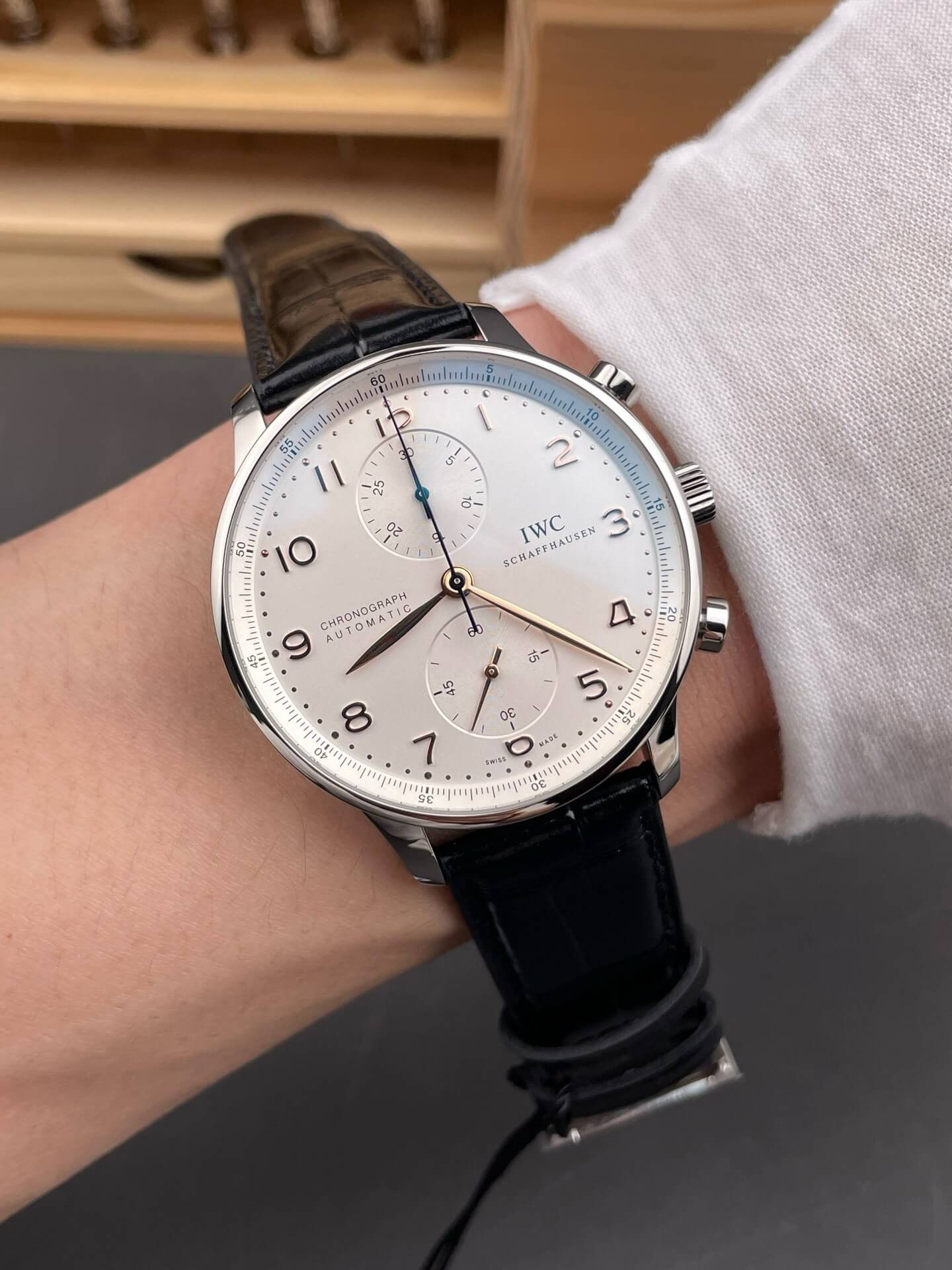 IWC Replica Portugieser Chronograph Super Clone Watch IW371445 IWC Replica Portugieser Chronograph Super Clone Watch IW371445