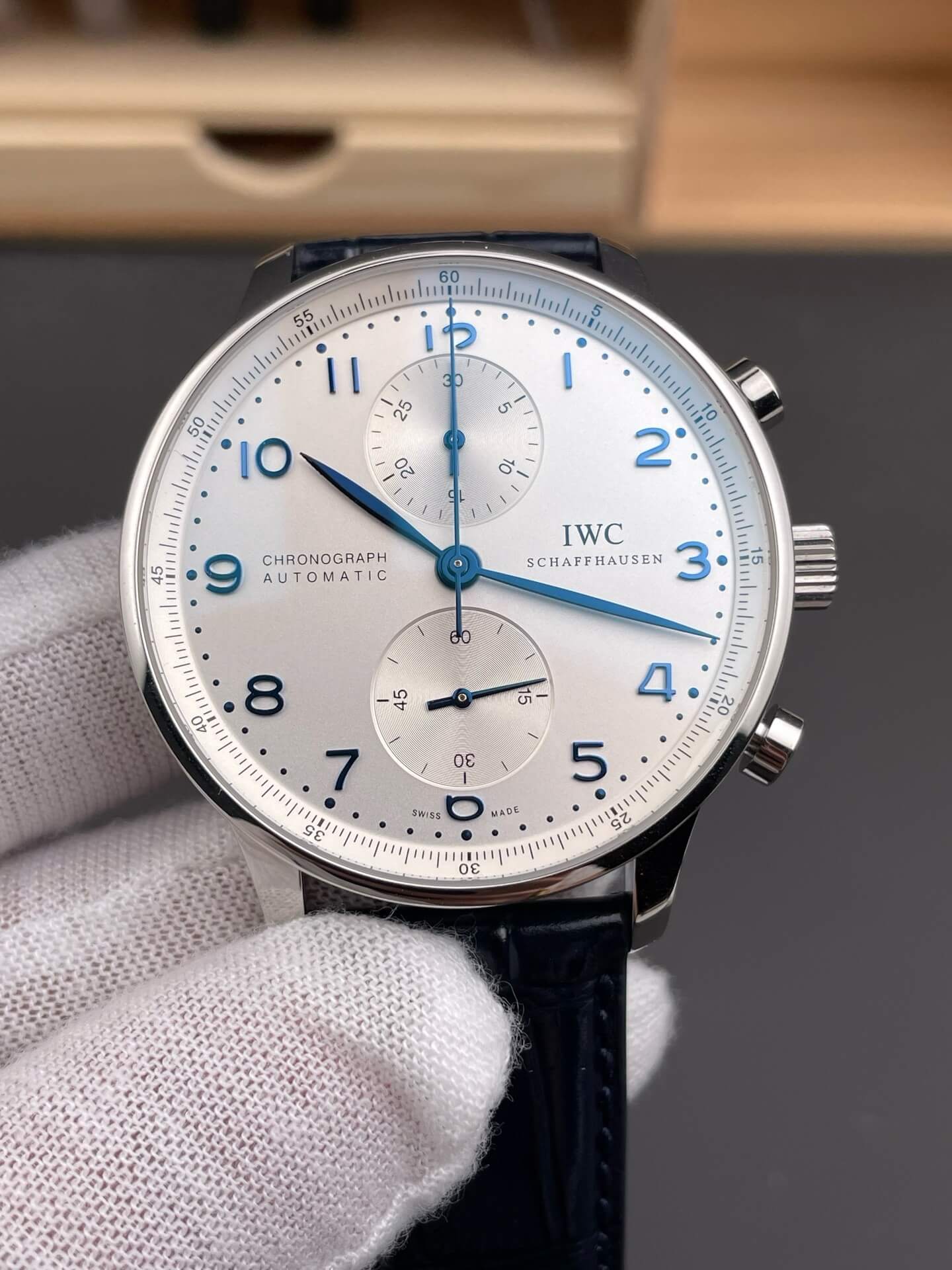 IWC Replica Portugieser Chronograph Super Clone Watch IW371446 IWC Replica Portugieser Chronograph Super Clone Watch IW371446