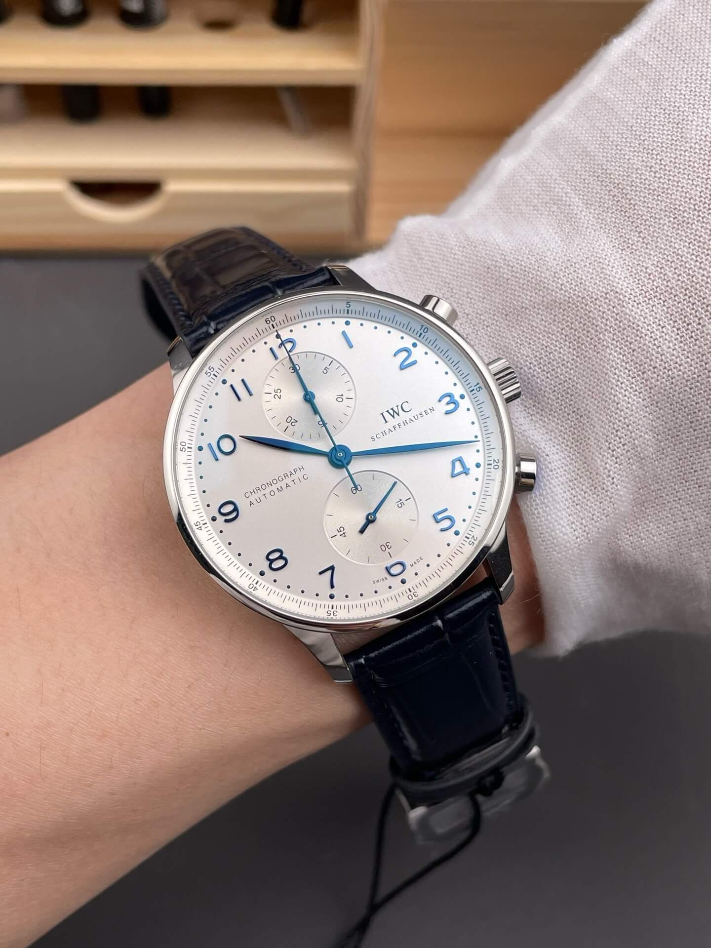 IWC Replica Portugieser Chronograph Super Clone Watch IW371446 IWC Replica Portugieser Chronograph Super Clone Watch IW371446