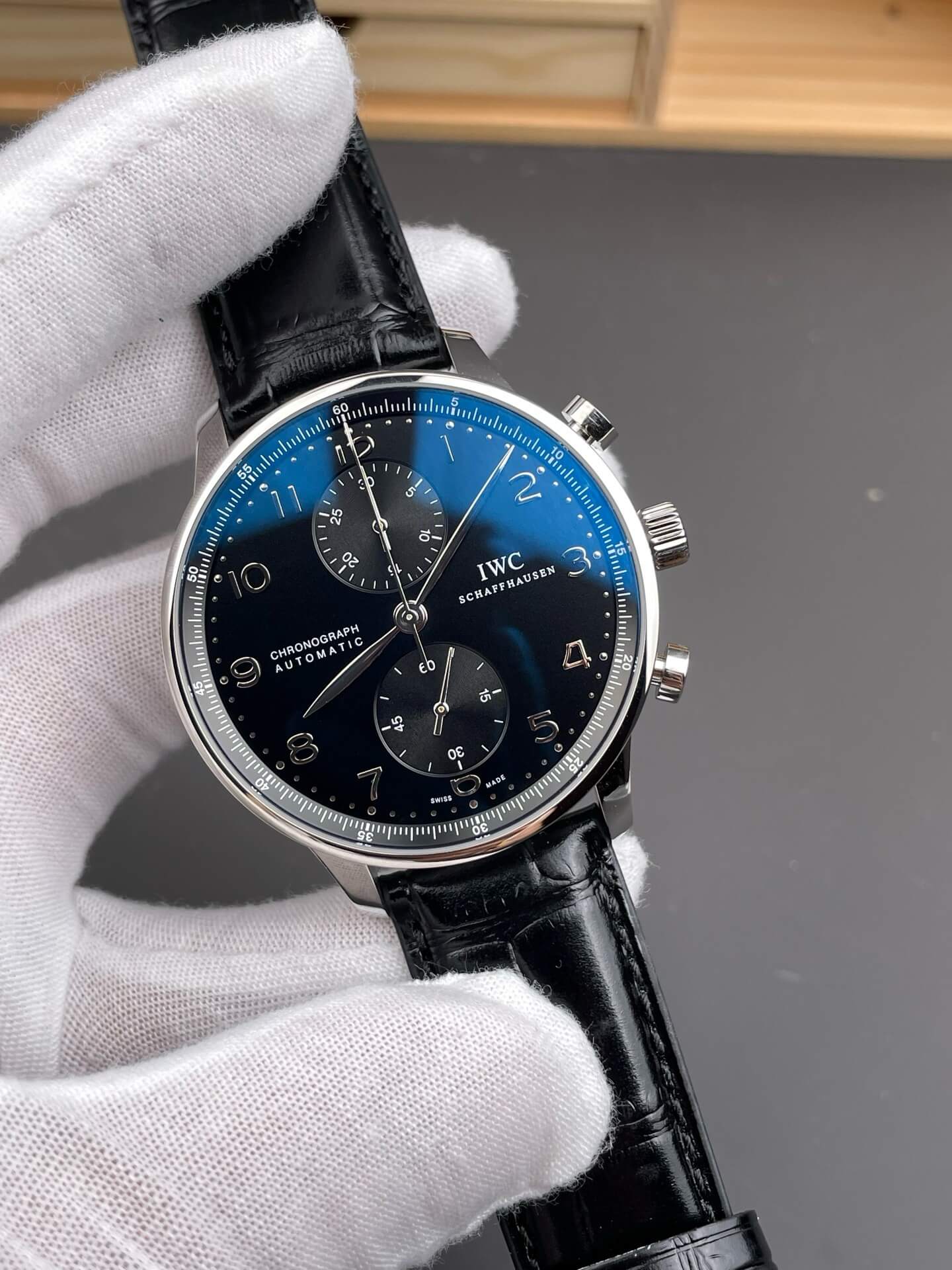 IWC Replica Portugieser Chronograph Super Clone Watch IW371447 IWC Replica Portugieser Chronograph Super Clone Watch IW371447