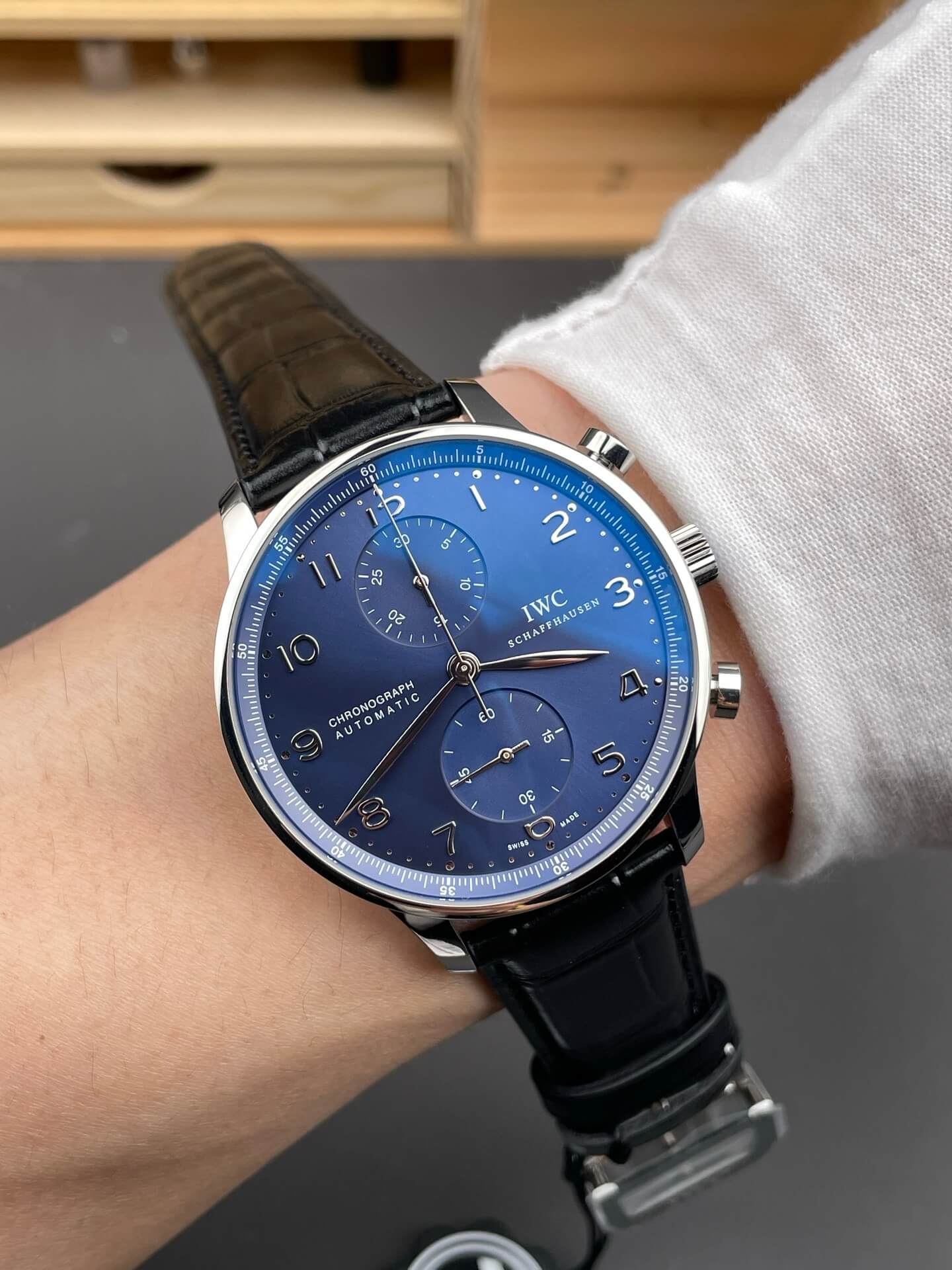 IWC Replica Portugieser Chronograph Super Clone Watch IW371491 IWC Replica Portugieser Chronograph Super Clone Watch IW371491