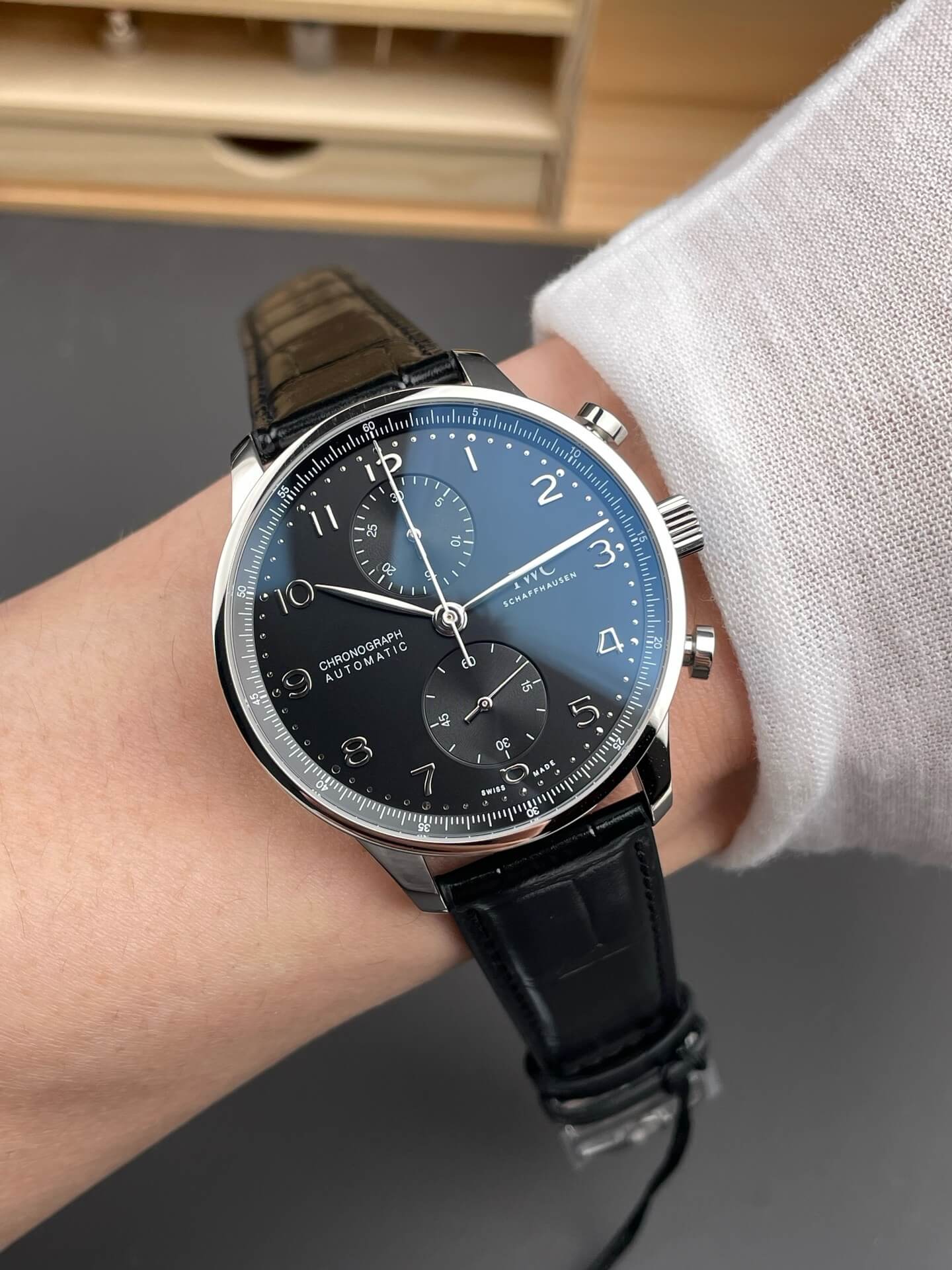 IWC Replica Portugieser Chronograph Super Clone Watch IW371609 IWC Replica Portugieser Chronograph Super Clone Watch IW371609