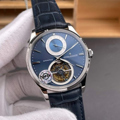 Jaeger-LeCoultre Replica Master Ultra Thin Tourbillon Enamel Super Clone Watch 13234E1
