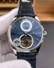 Jaeger-LeCoultre Replica Master Ultra Thin Tourbillon Enamel Super Clone Watch 13234E1