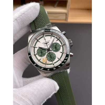 Longines Replica Conquest Chronograph Super Clone Watch L3.835.4.02.9