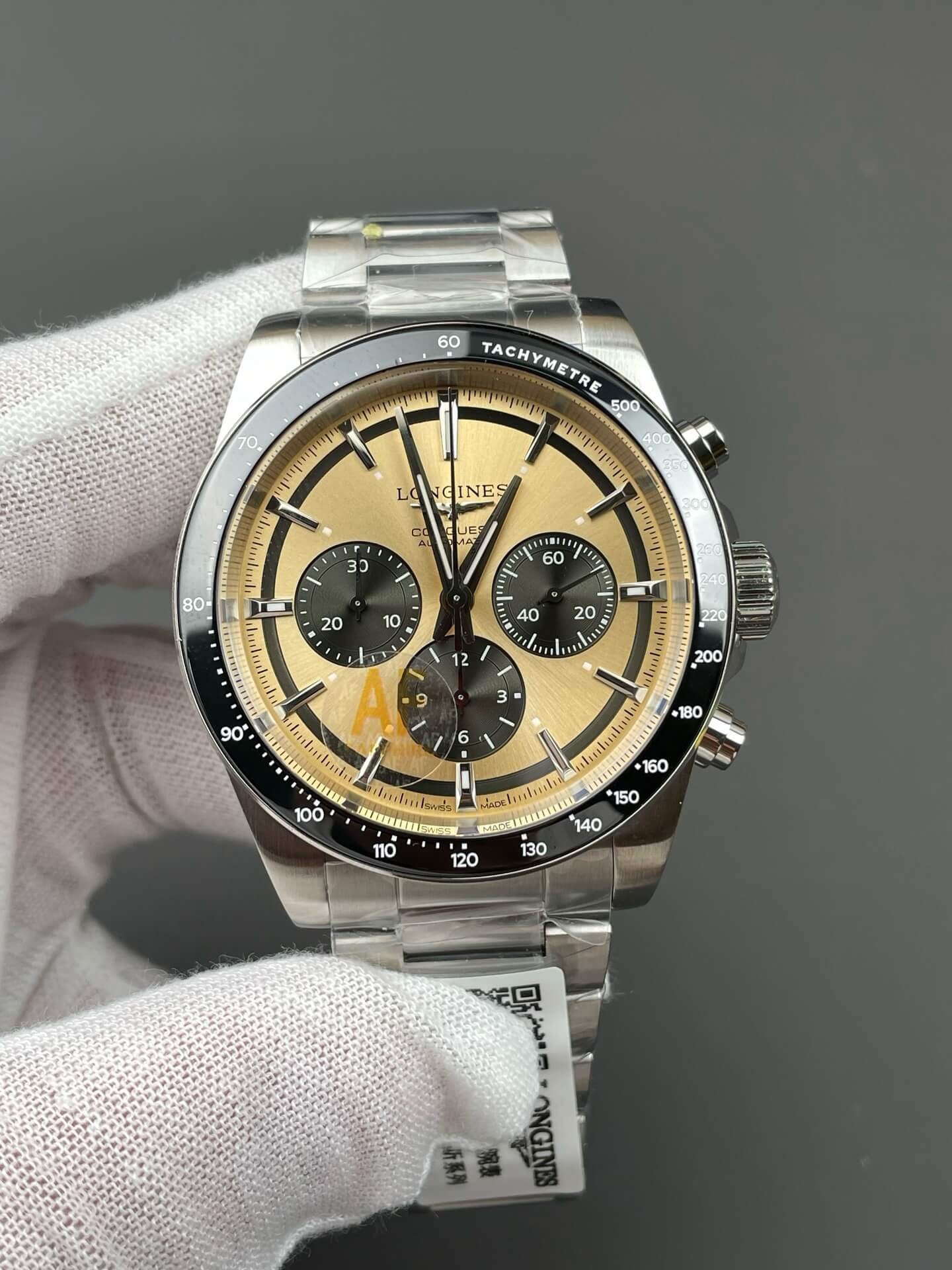 Longines Replica Conquest Chronograph Super Clone Watch L3.835.4.32.6