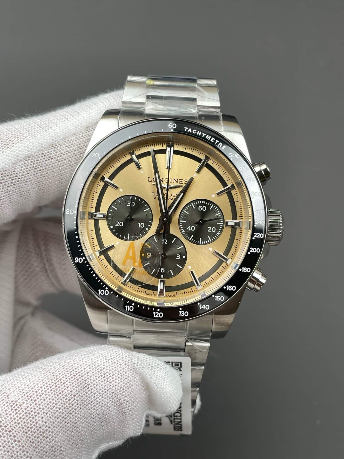 Longines Replica Conquest Chronograph Super Clone Watch L3.835.4.32.6