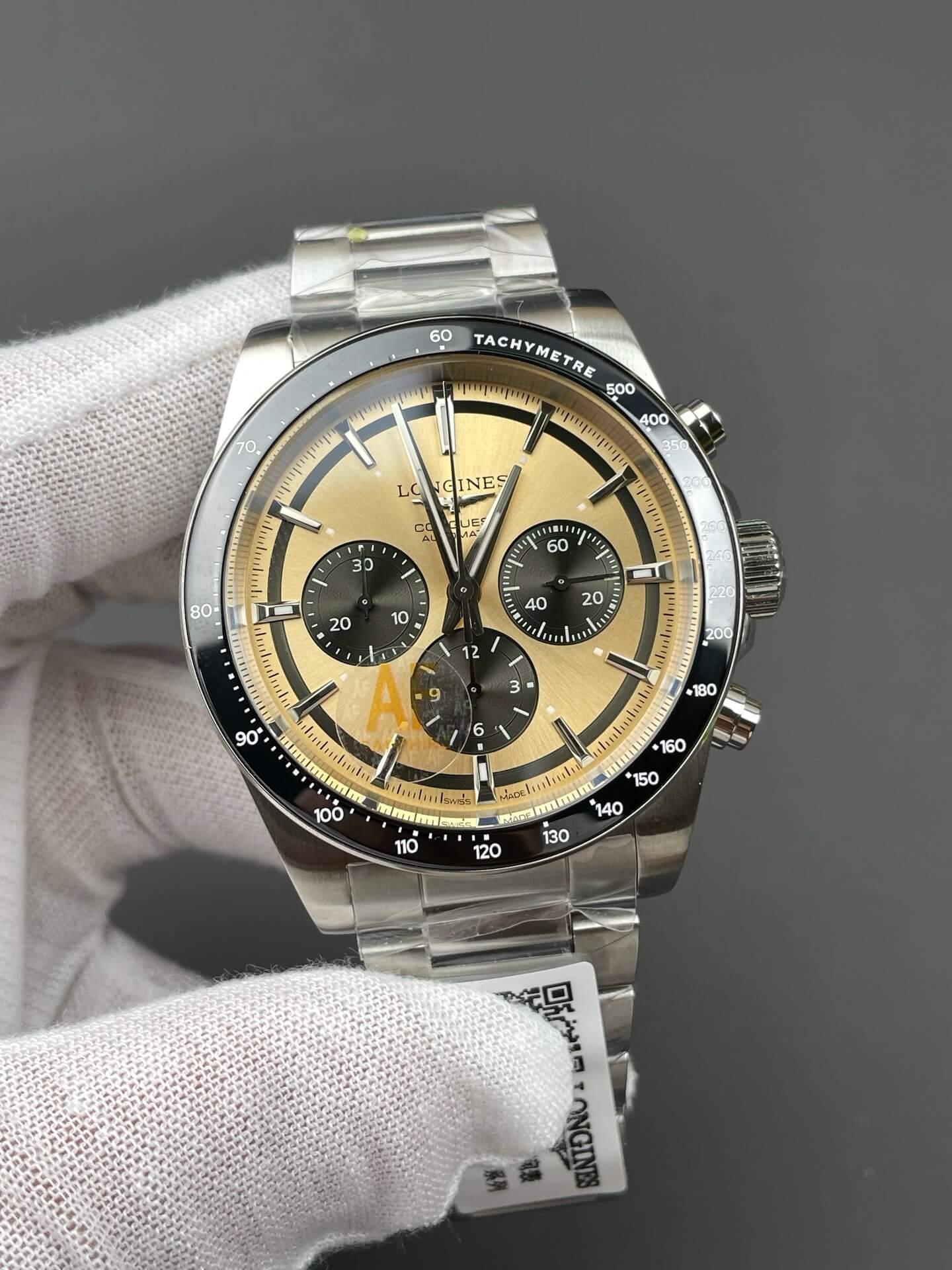 Longines Replica Conquest Chronograph Super Clone Watch L3.835.4.32.6