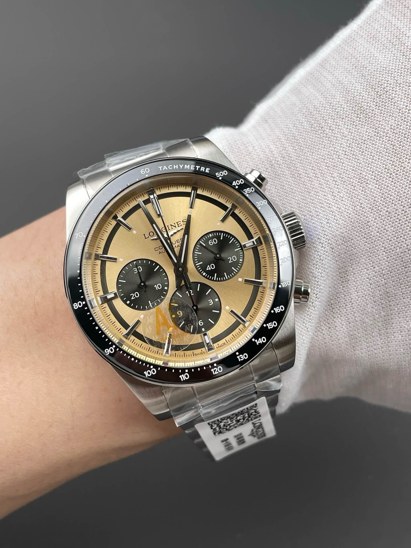 Longines Replica Conquest Chronograph Super Clone Watch L3.835.4.32.6