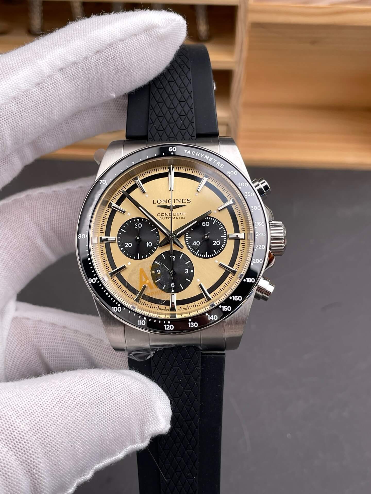 Longines Replica Conquest Chronograph Super Clone Watch L3.835.4.32.9