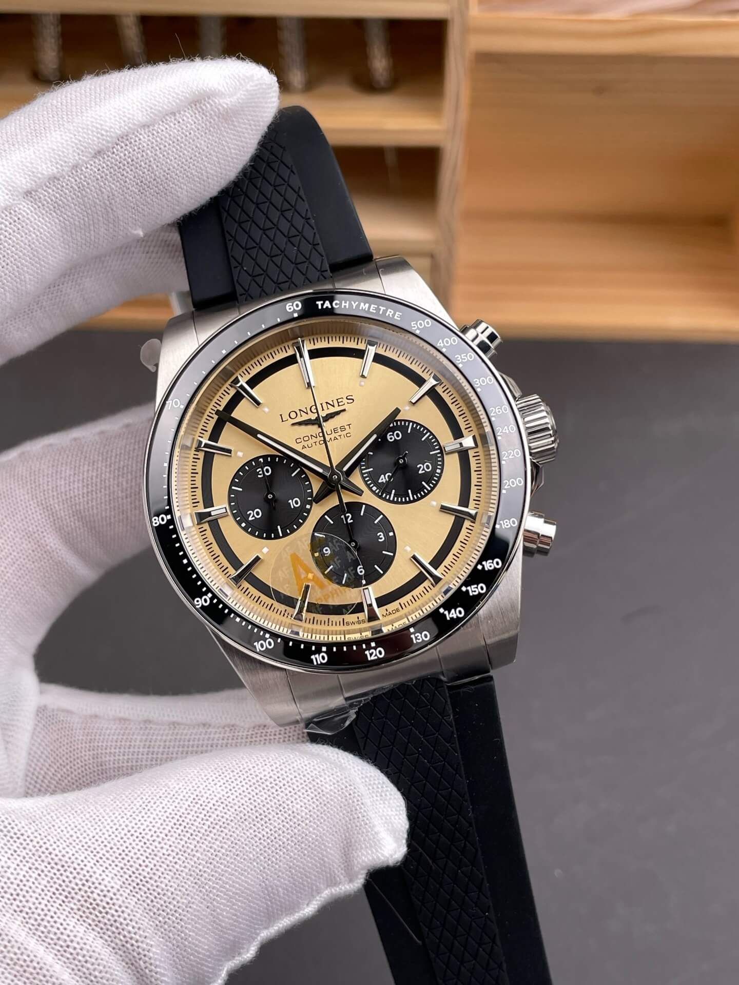 Longines Replica Conquest Chronograph Super Clone Watch L3.835.4.32.9