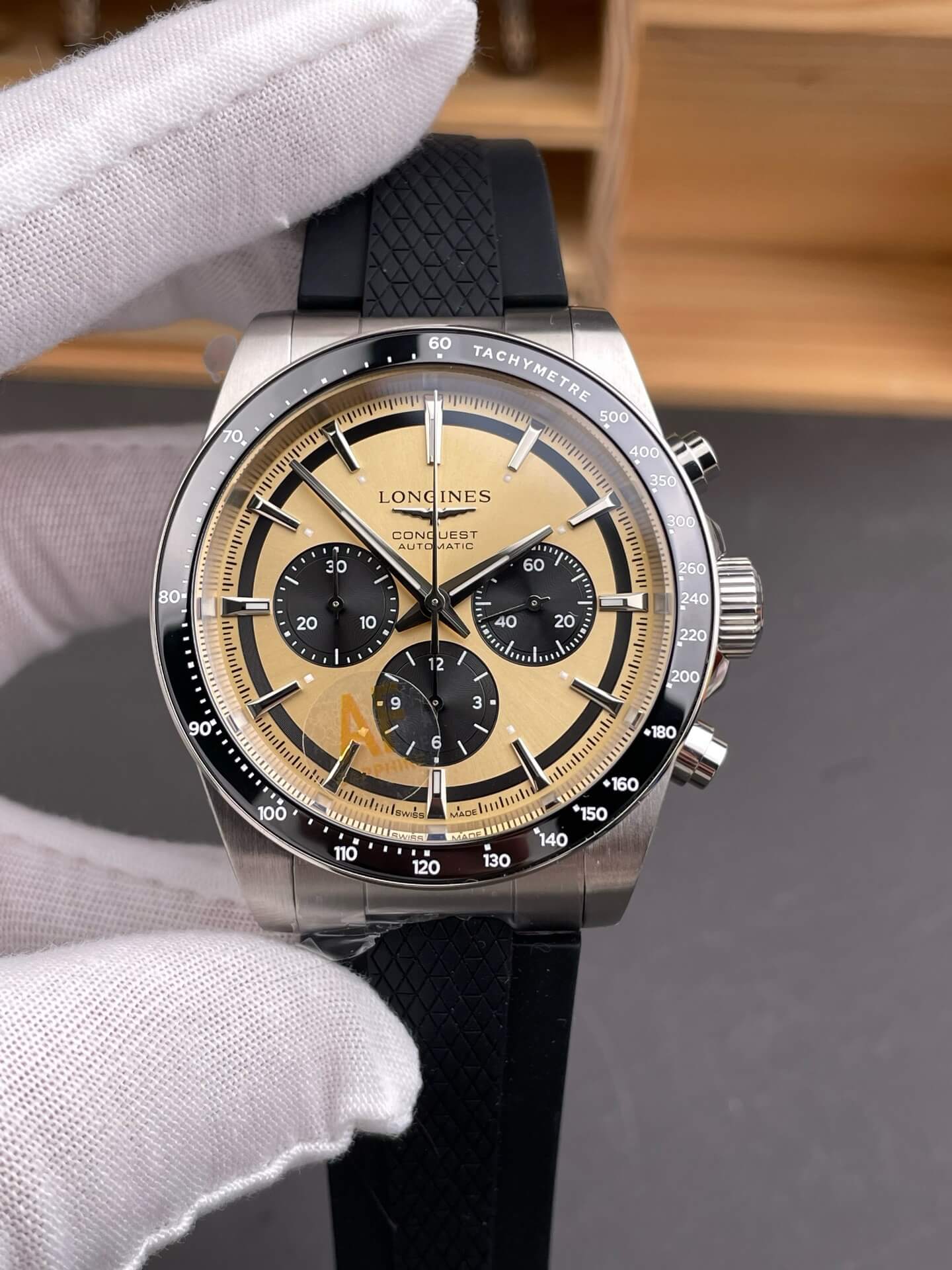 Longines Replica Conquest Chronograph Super Clone Watch L3.835.4.32.9