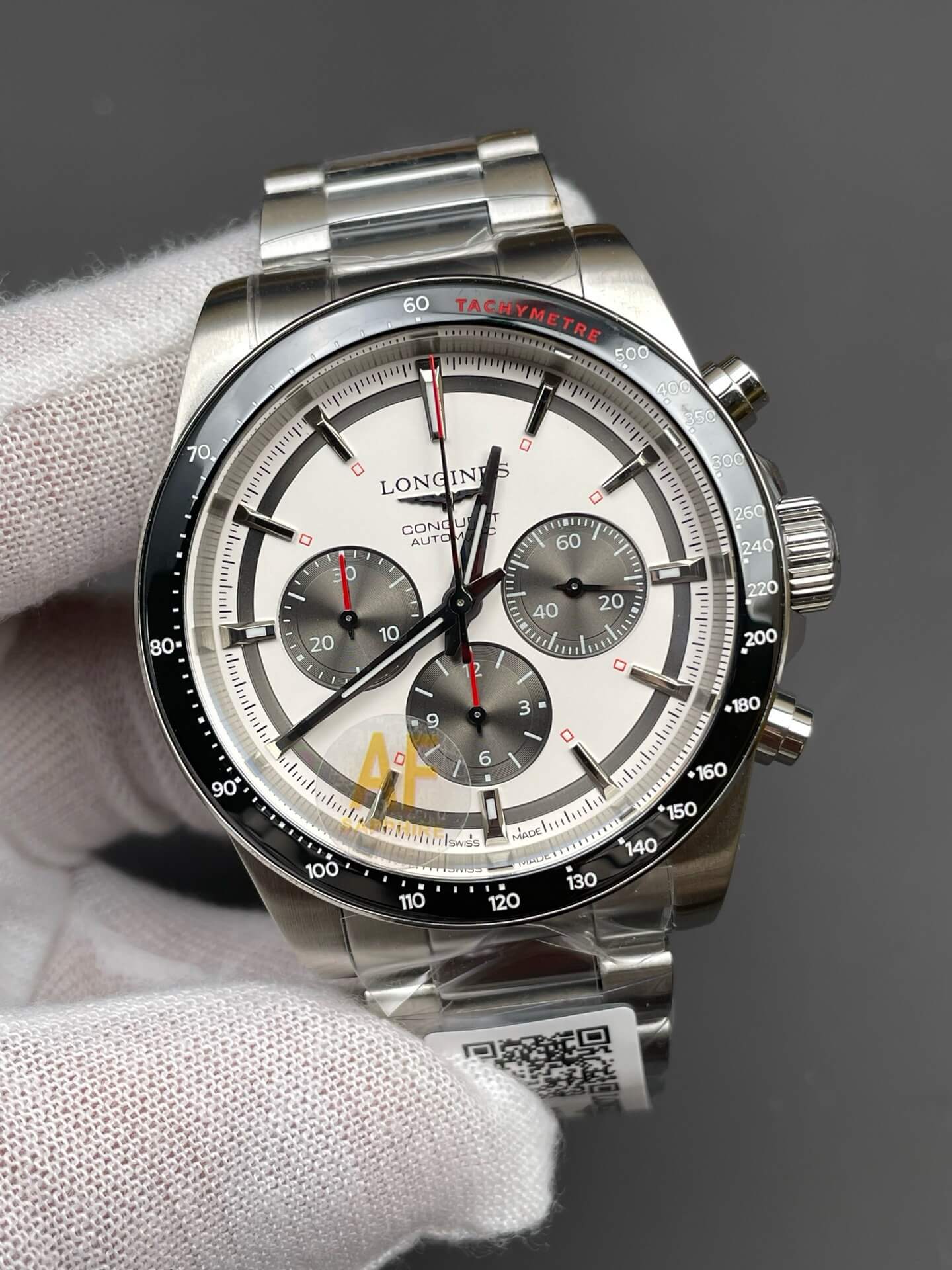 Longines Replica Conquest Chronograph Super Clone Watch L3.835.4.72.6