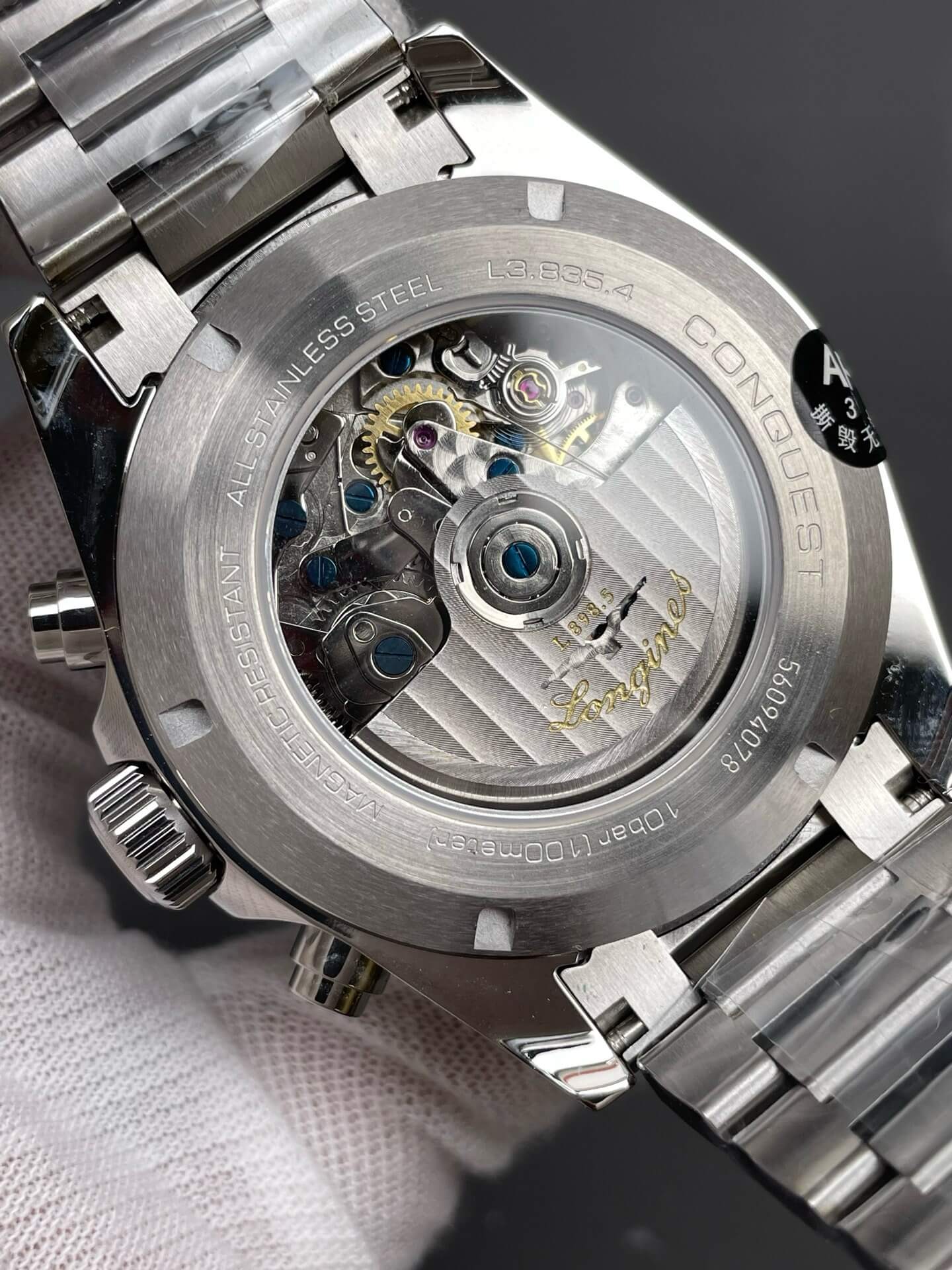 Longines Replica Conquest Chronograph Super Clone Watch L3.835.4.72.6