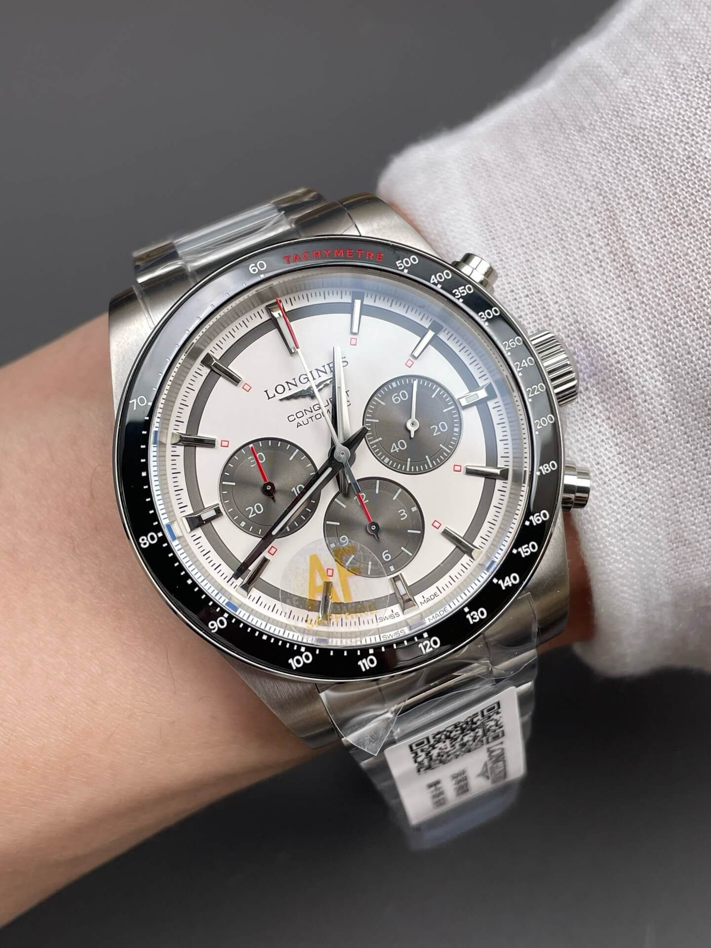 Longines Replica Conquest Chronograph Super Clone Watch L3.835.4.72.6