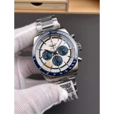 Longines Replica Conquest Chronograph Super Clone Watch L3.835.4.98.6