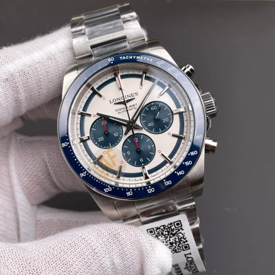 Longines Replica Conquest Chronograph Super Clone Watch L3.835.4.98.6