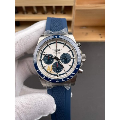 Longines Replica Conquest Chronograph Super Clone Watch L3.835.4.98.9