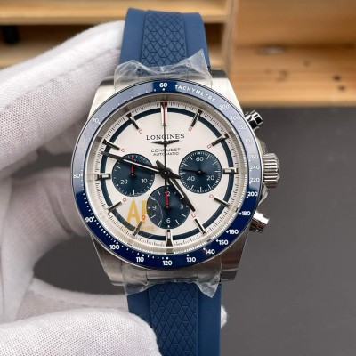 Longines Replica Conquest Chronograph Super Clone Watch L3.835.4.98.9