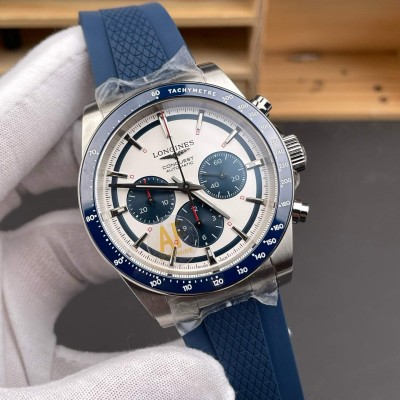 Longines Replica Conquest Chronograph Super Clone Watch L3.835.4.98.9