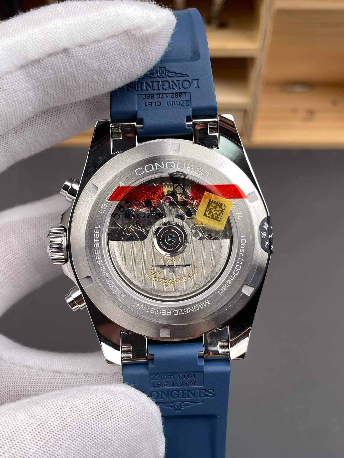 Longines Replica Conquest Chronograph Super Clone Watch L3.835.4.98.9