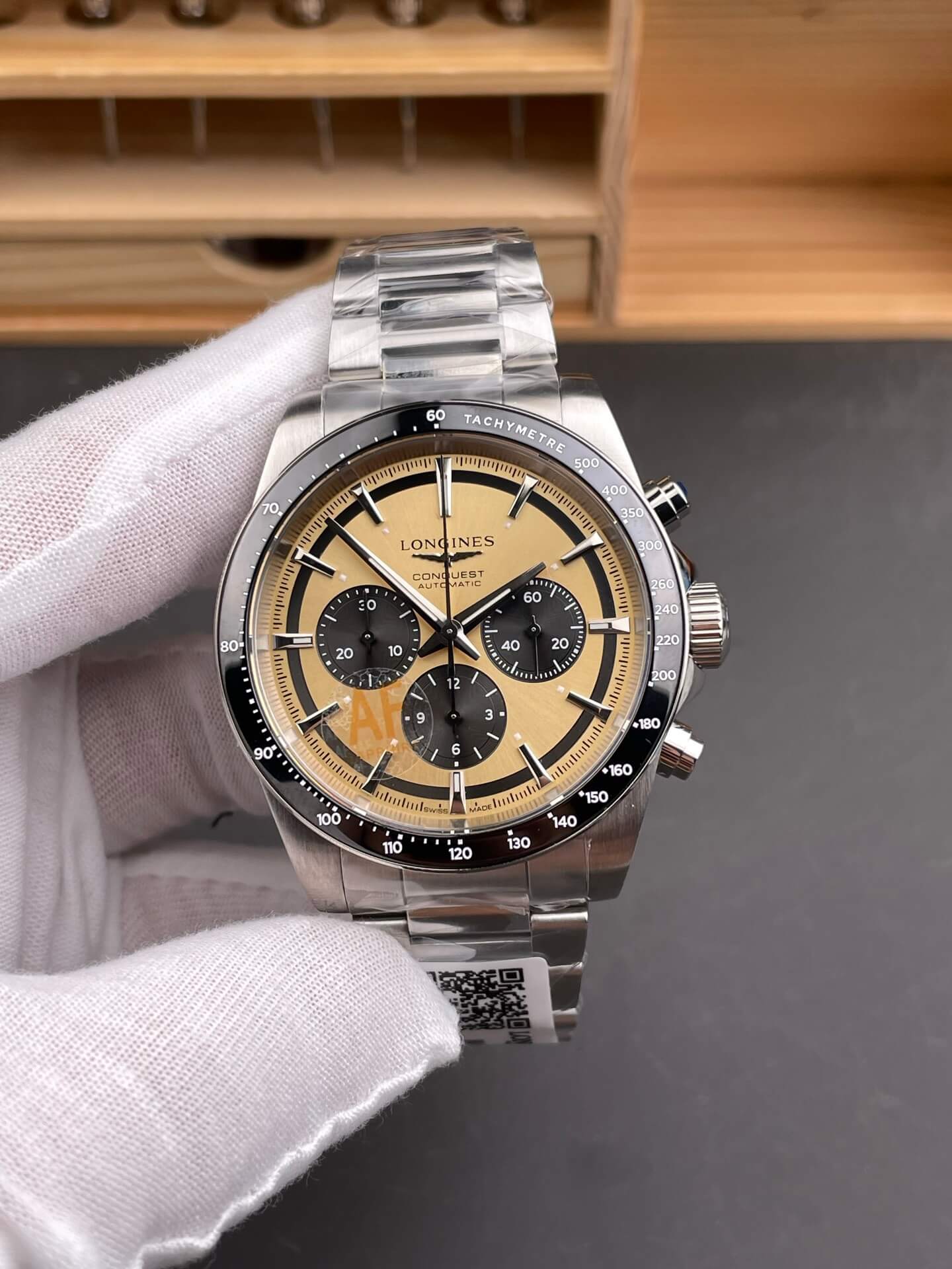 Longines Replica Conquest Chronograph Super Clone Watch L3.835.4.32.6