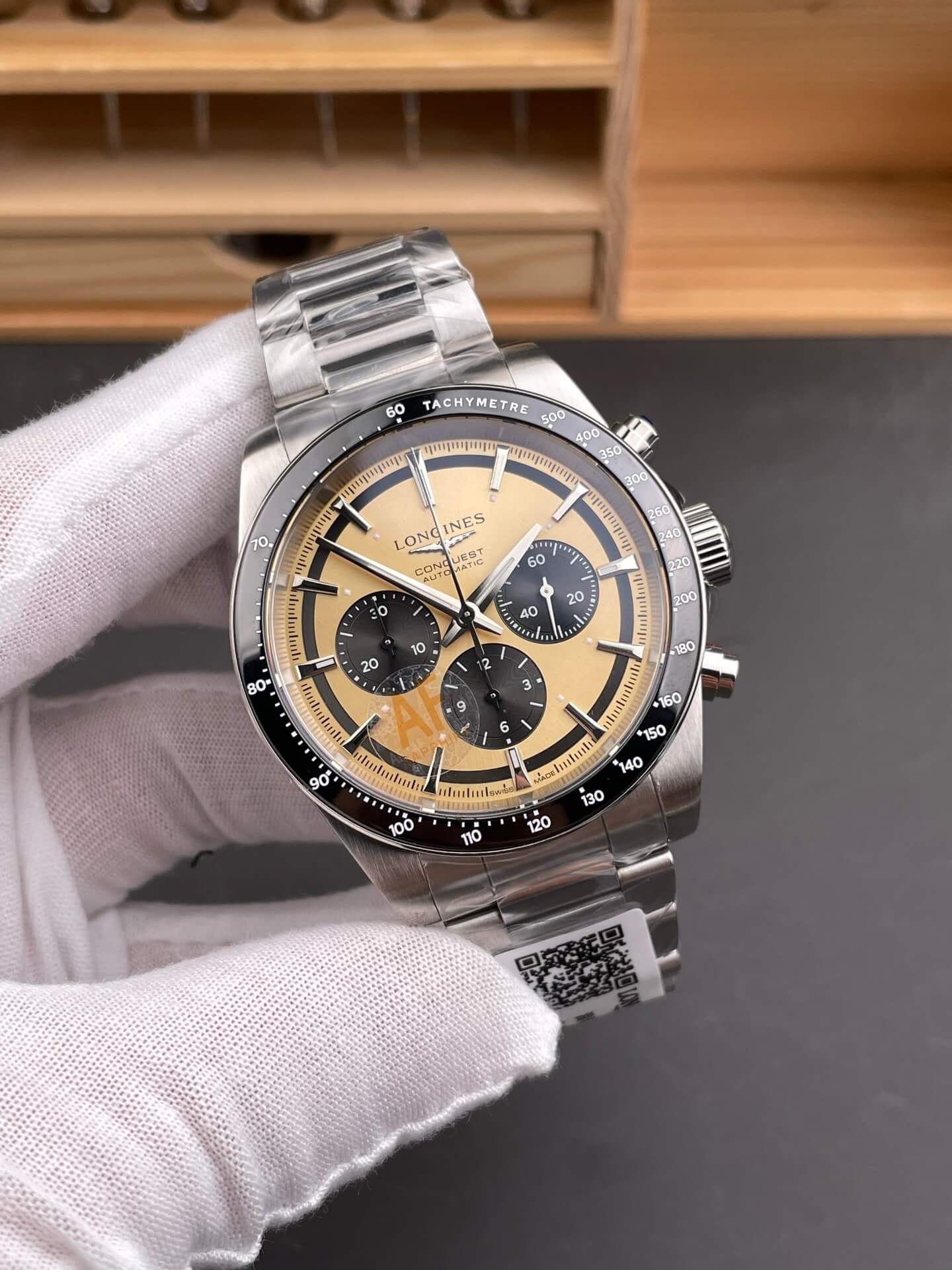 Longines Replica Conquest Chronograph Super Clone Watch L3.835.4.32.6